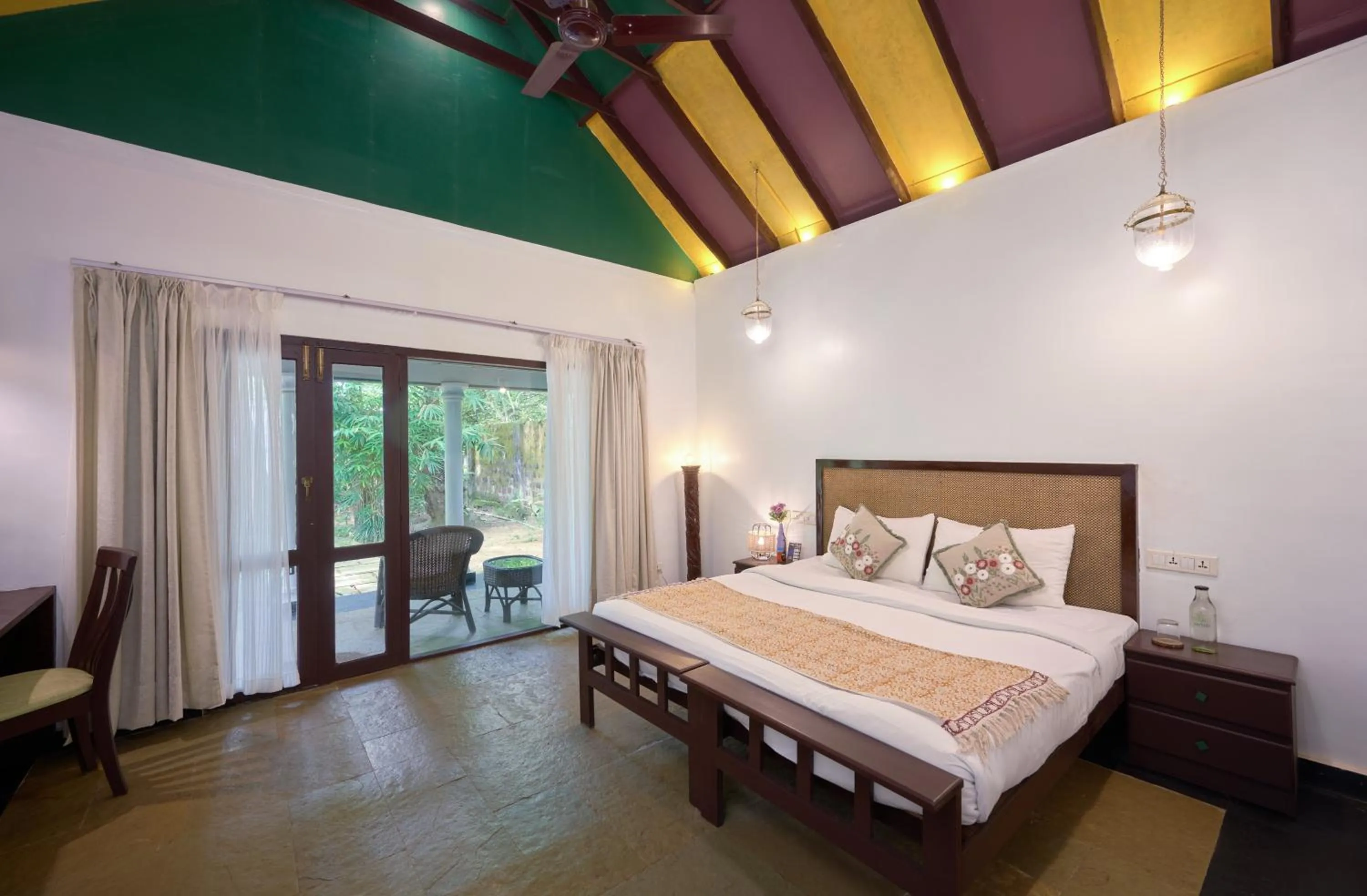 Bedroom, Bed in Seclude Kerala, Marari Sands