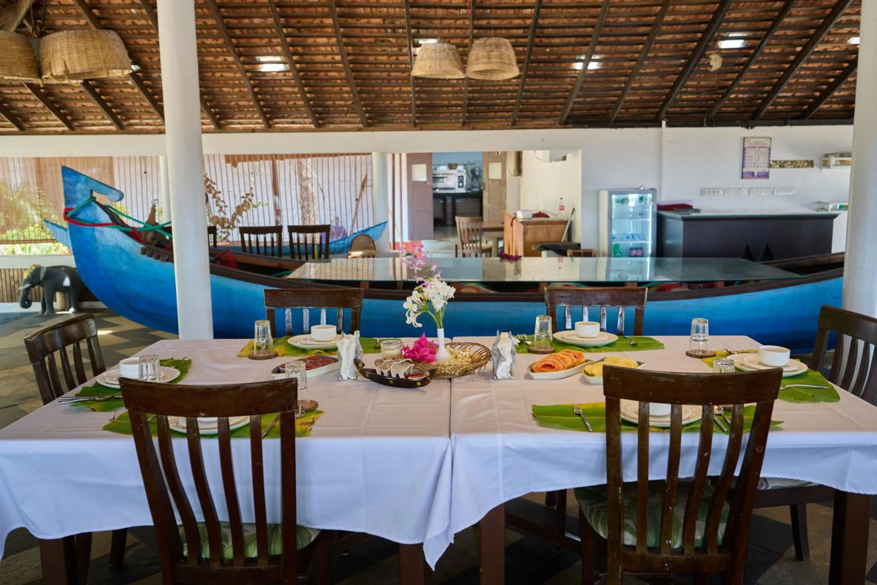Dining area in Seclude Kerala, Marari Sands