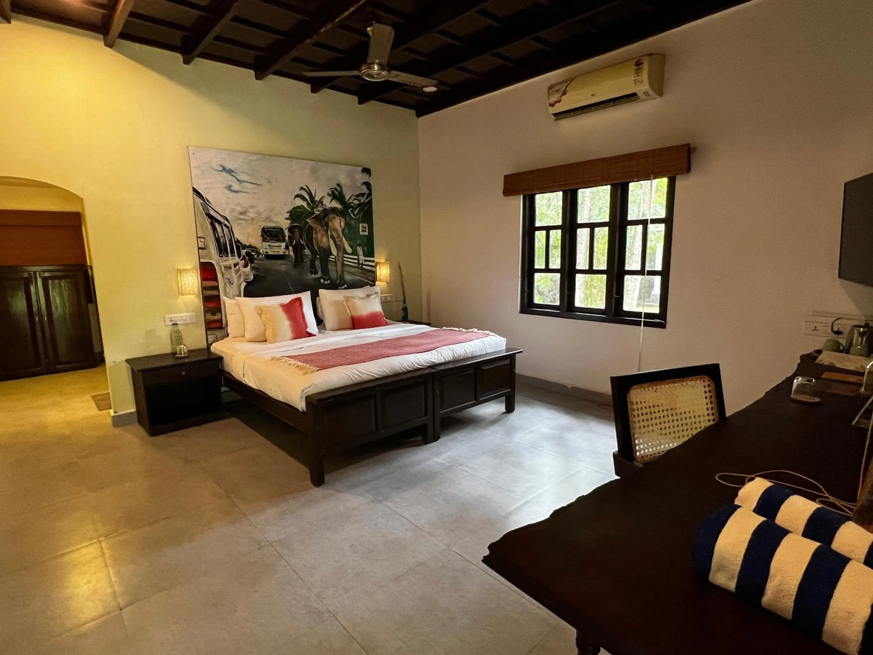 Photo of the whole room, Bed in Seclude Kerala, Marari Sands