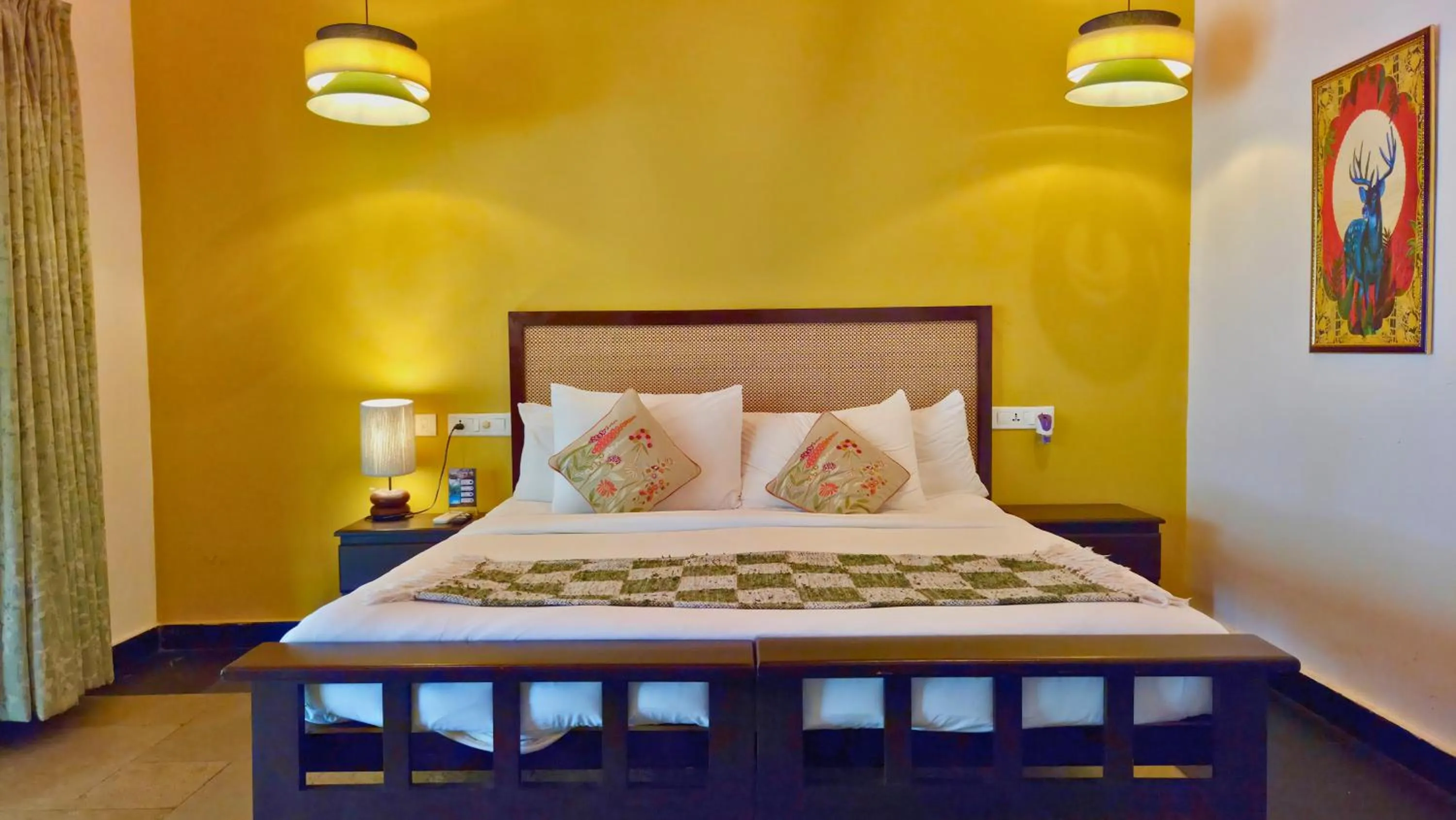 Bed in Seclude Kerala, Marari Sands