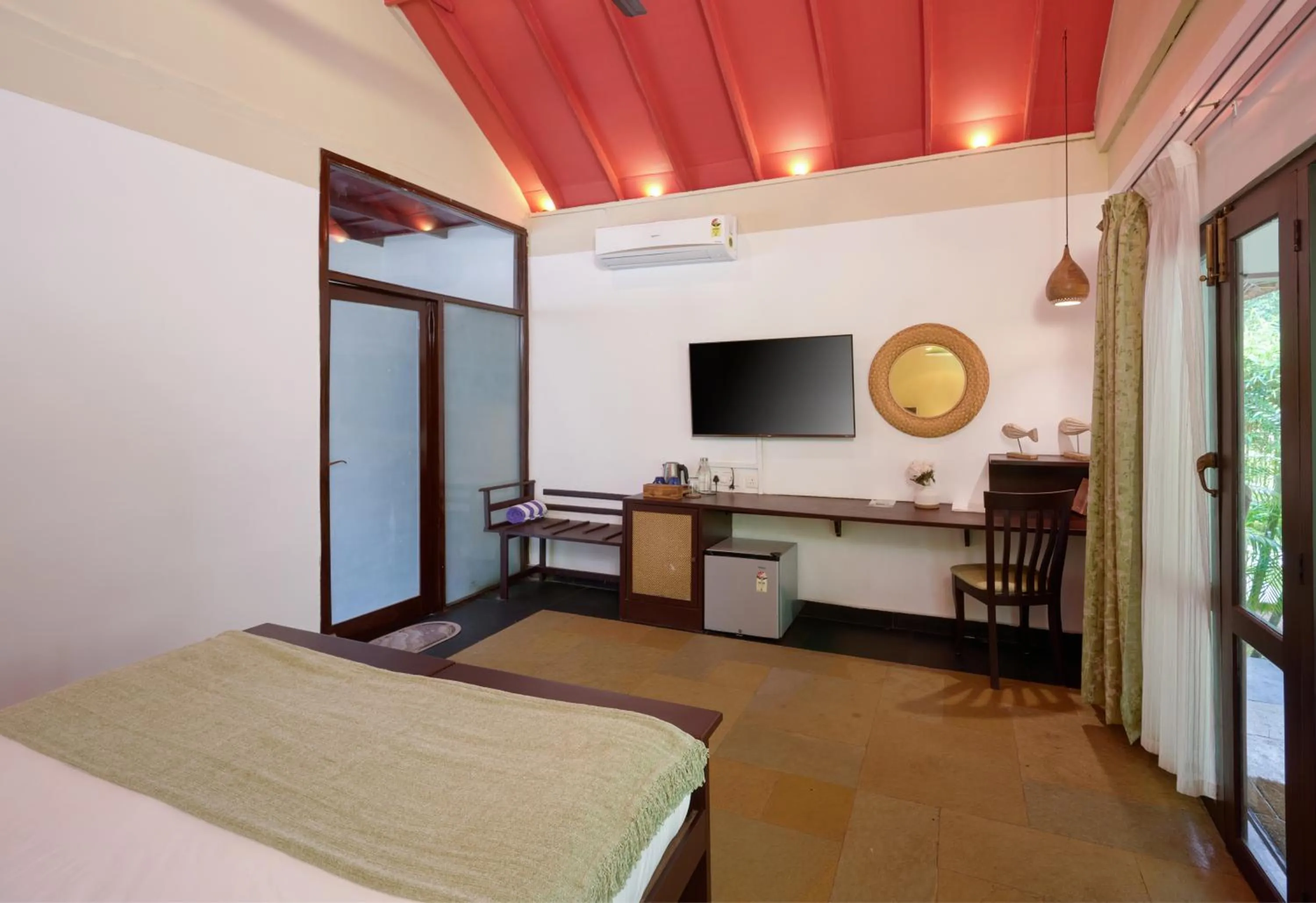 Bedroom, Bed in Seclude Kerala, Marari Sands