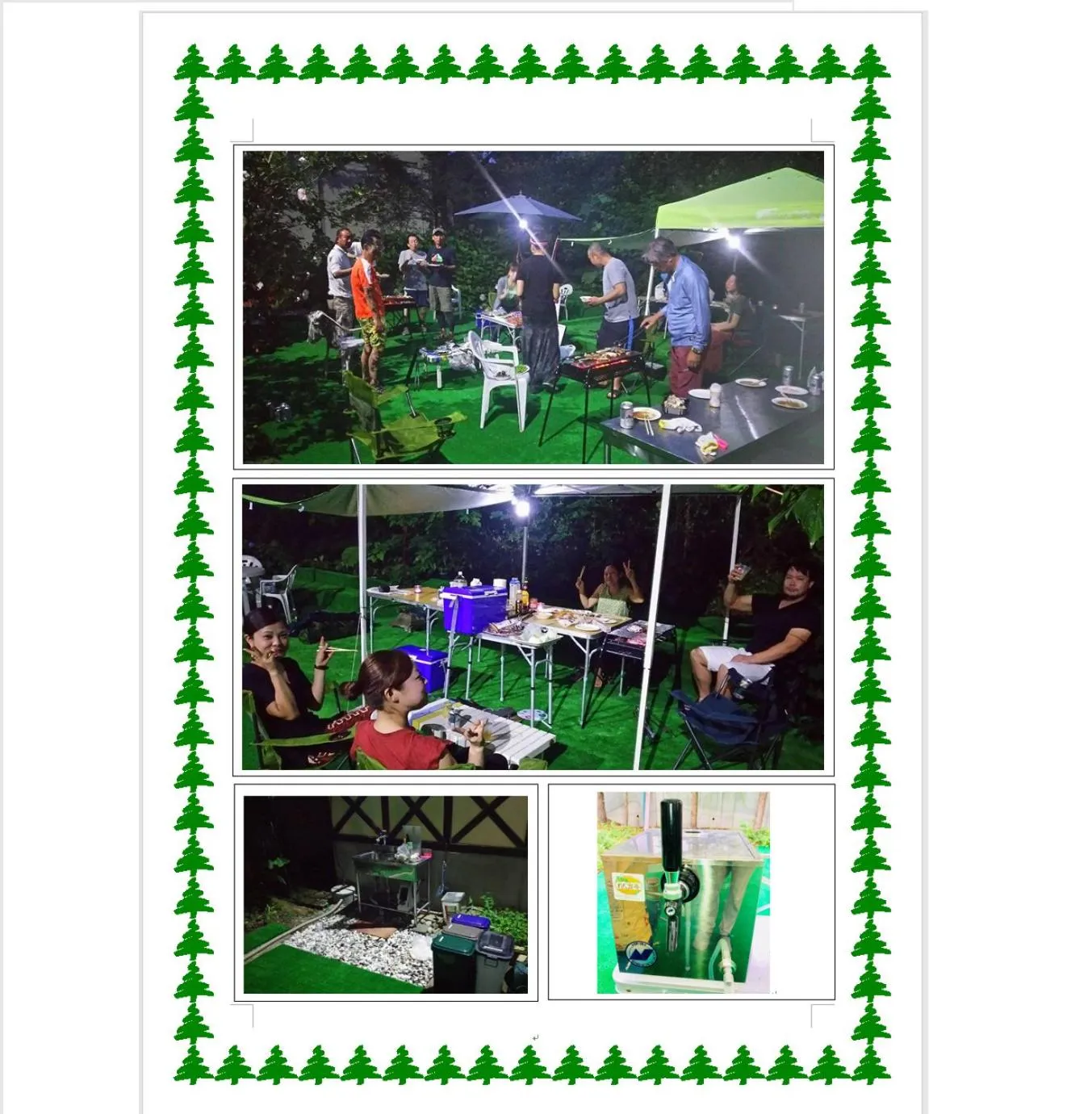 BBQ facilities in Villa Rengatei