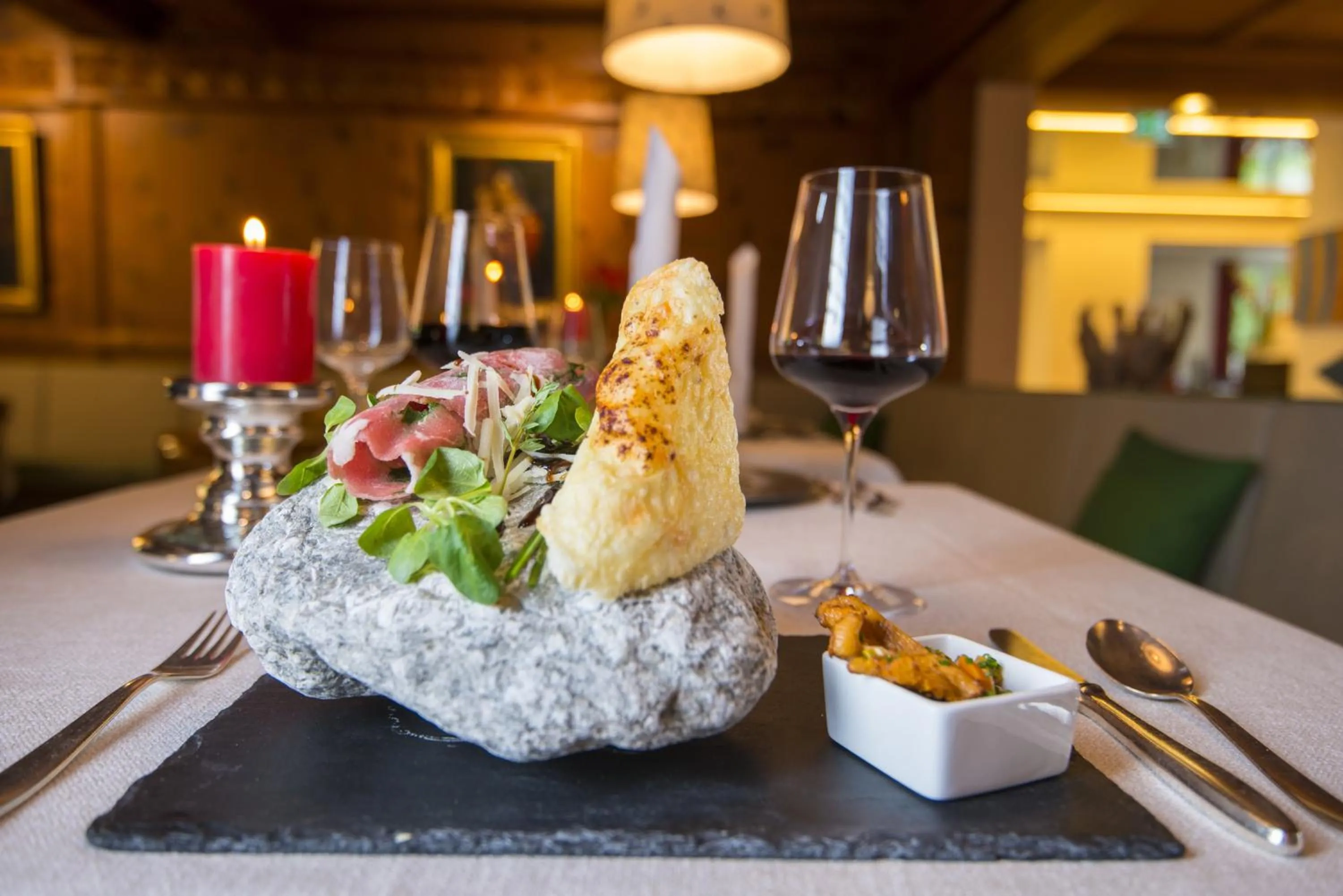 Food close-up in Impuls Hotel Tirol