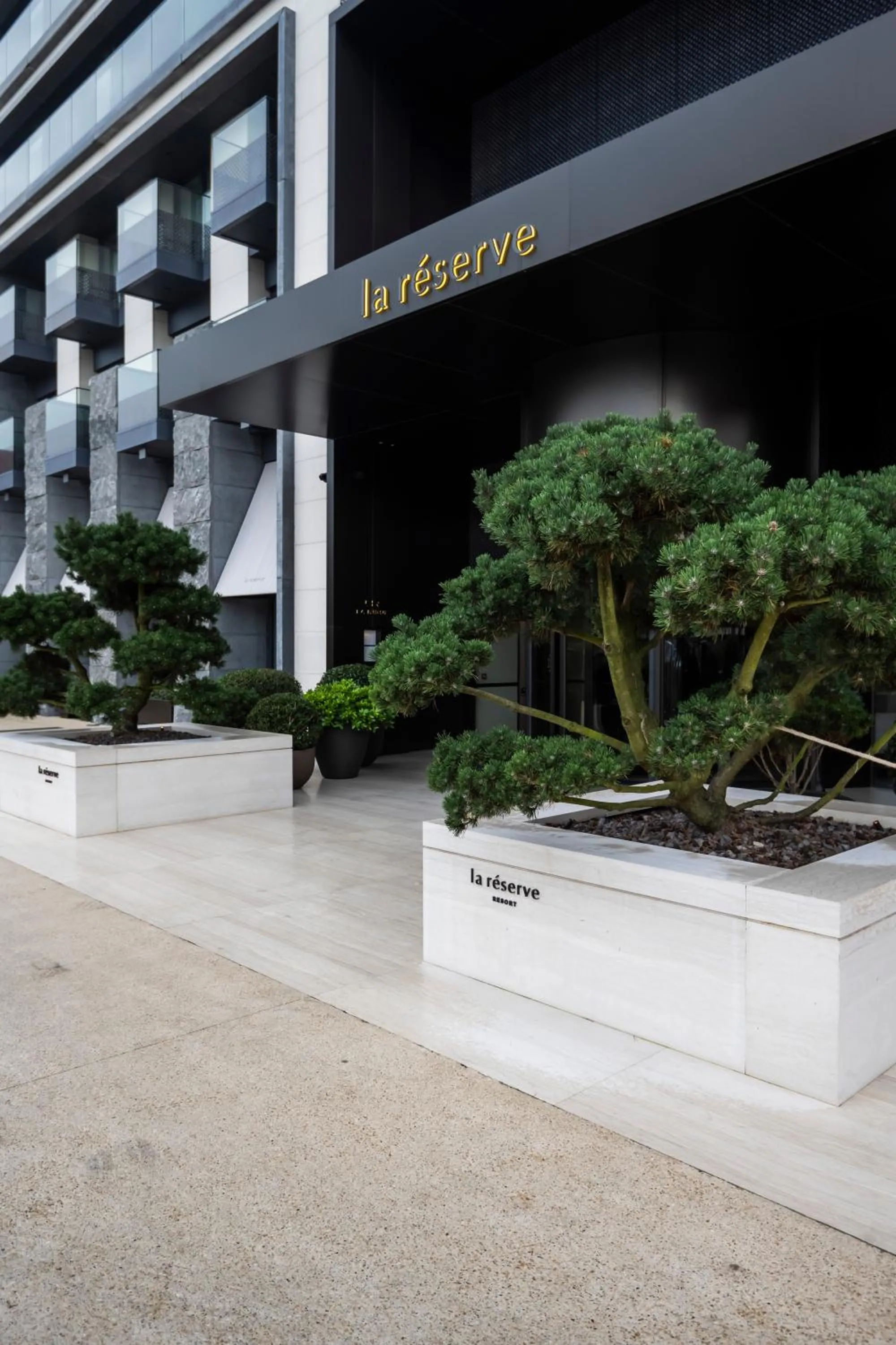 Property building in La Réserve Resort