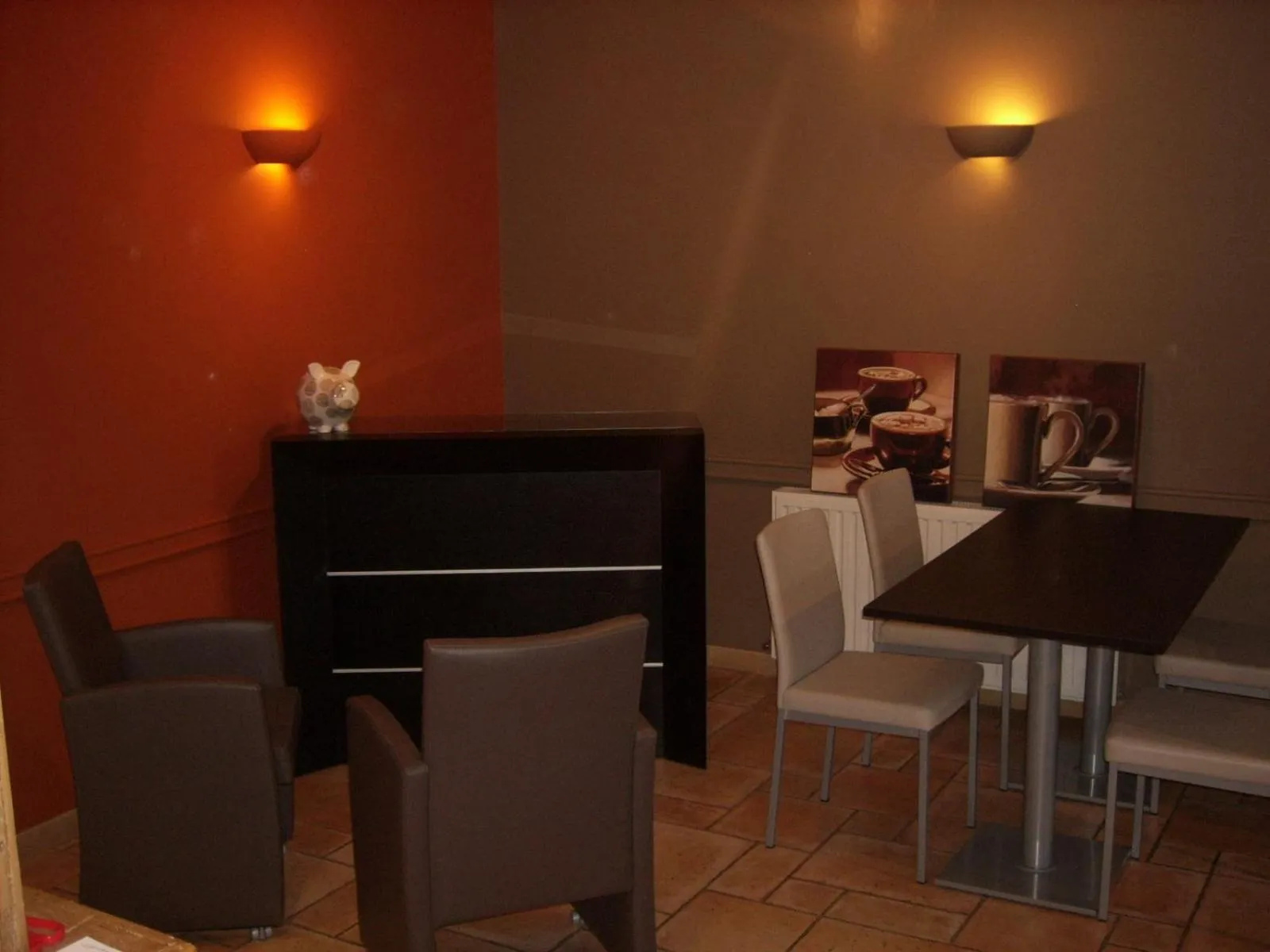 Dining area in Auberge Le Temps des Saveurs