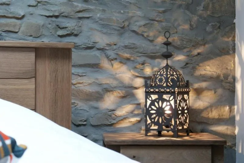 Decorative detail in Auberge Le Temps des Saveurs