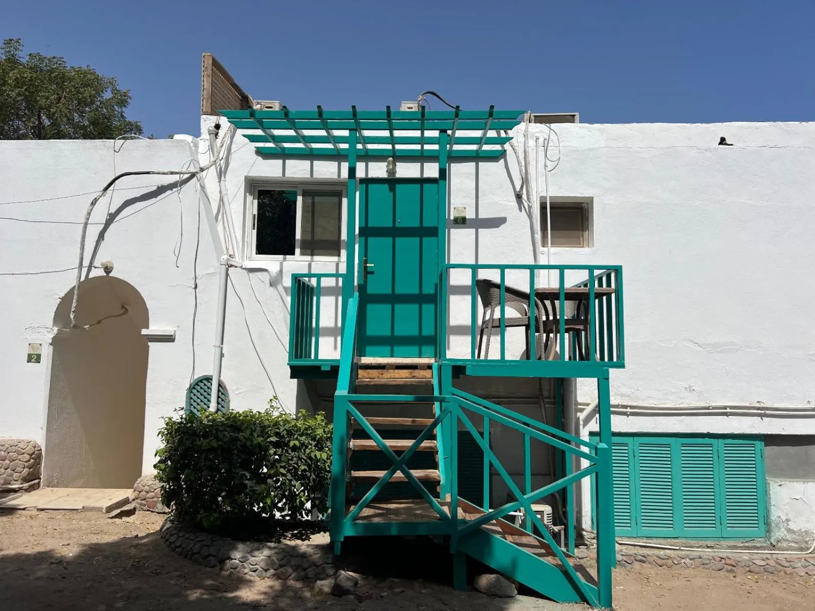 Facade/entrance in Lilly Rooms and Studio