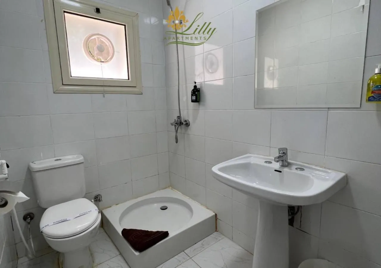 Shower in Lilly Rooms and Studio