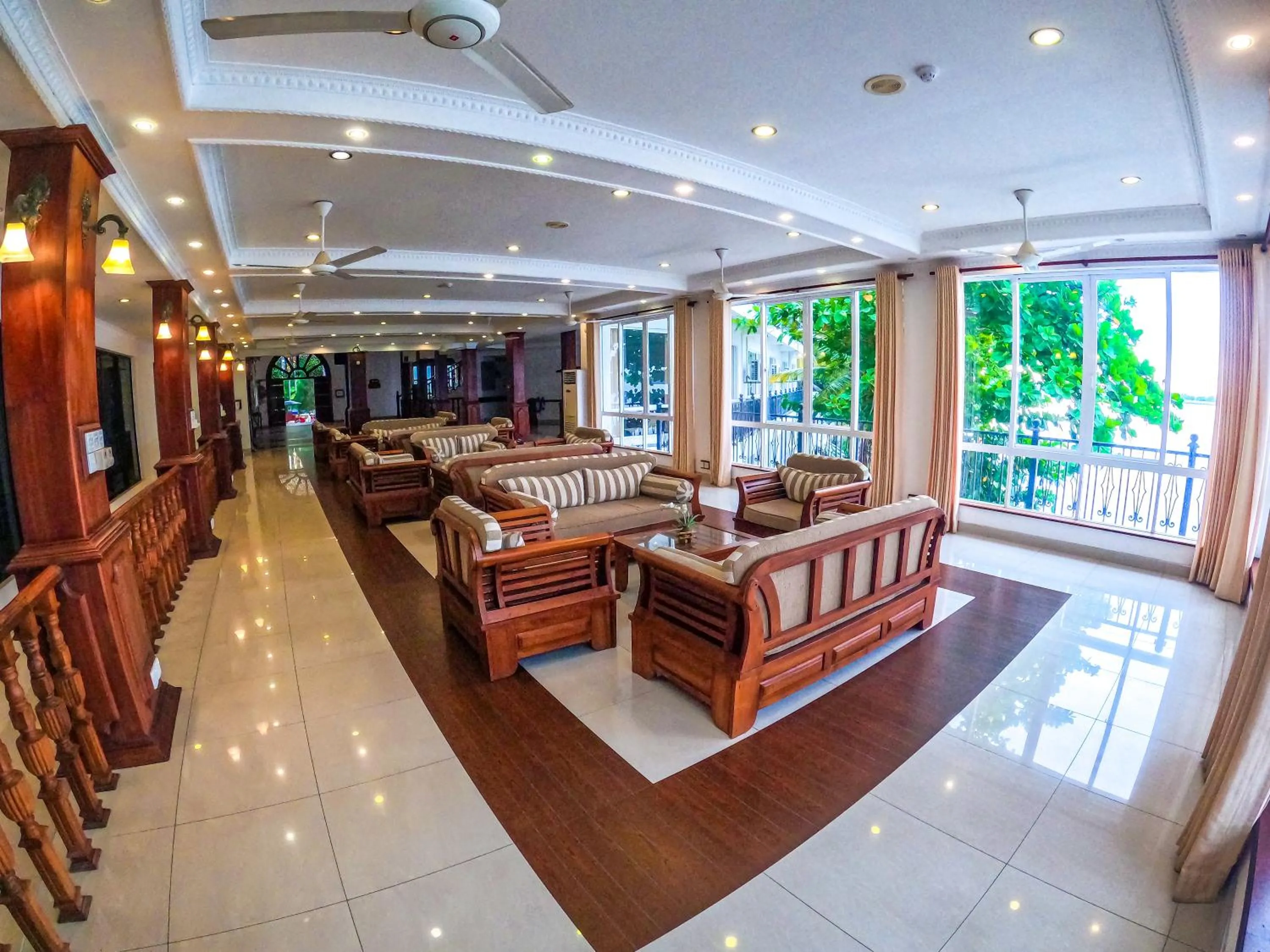 Seating area in Centauria Lake Resort