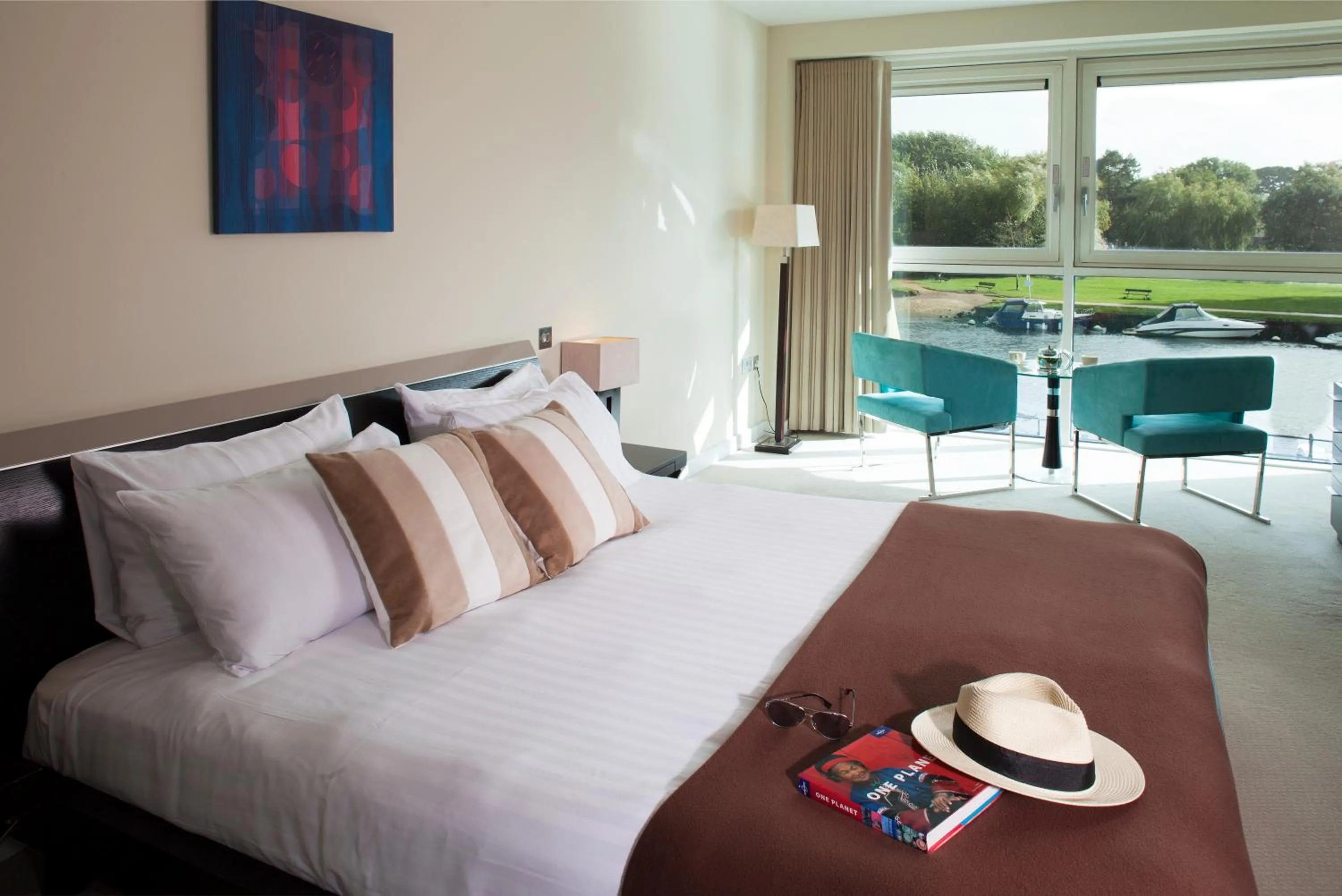 Bed in Captain's Club Hotel & Spa