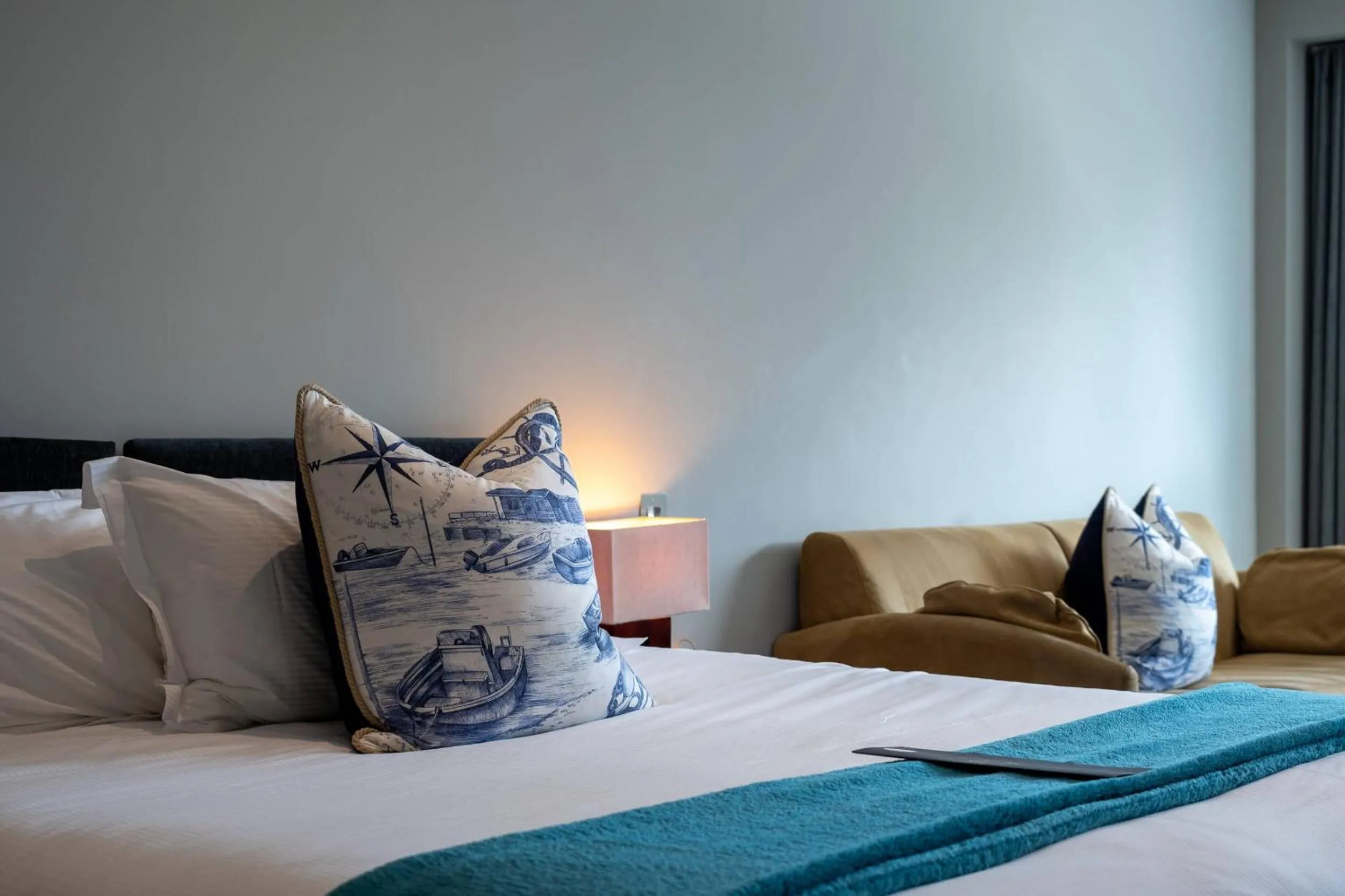 Bed in Captain's Club Hotel & Spa