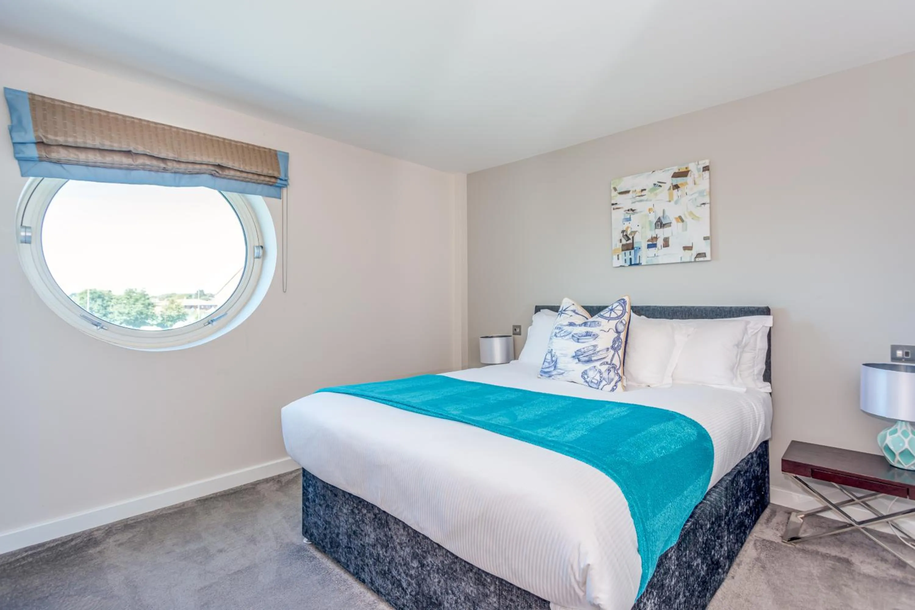 Bed in Captain's Club Hotel & Spa