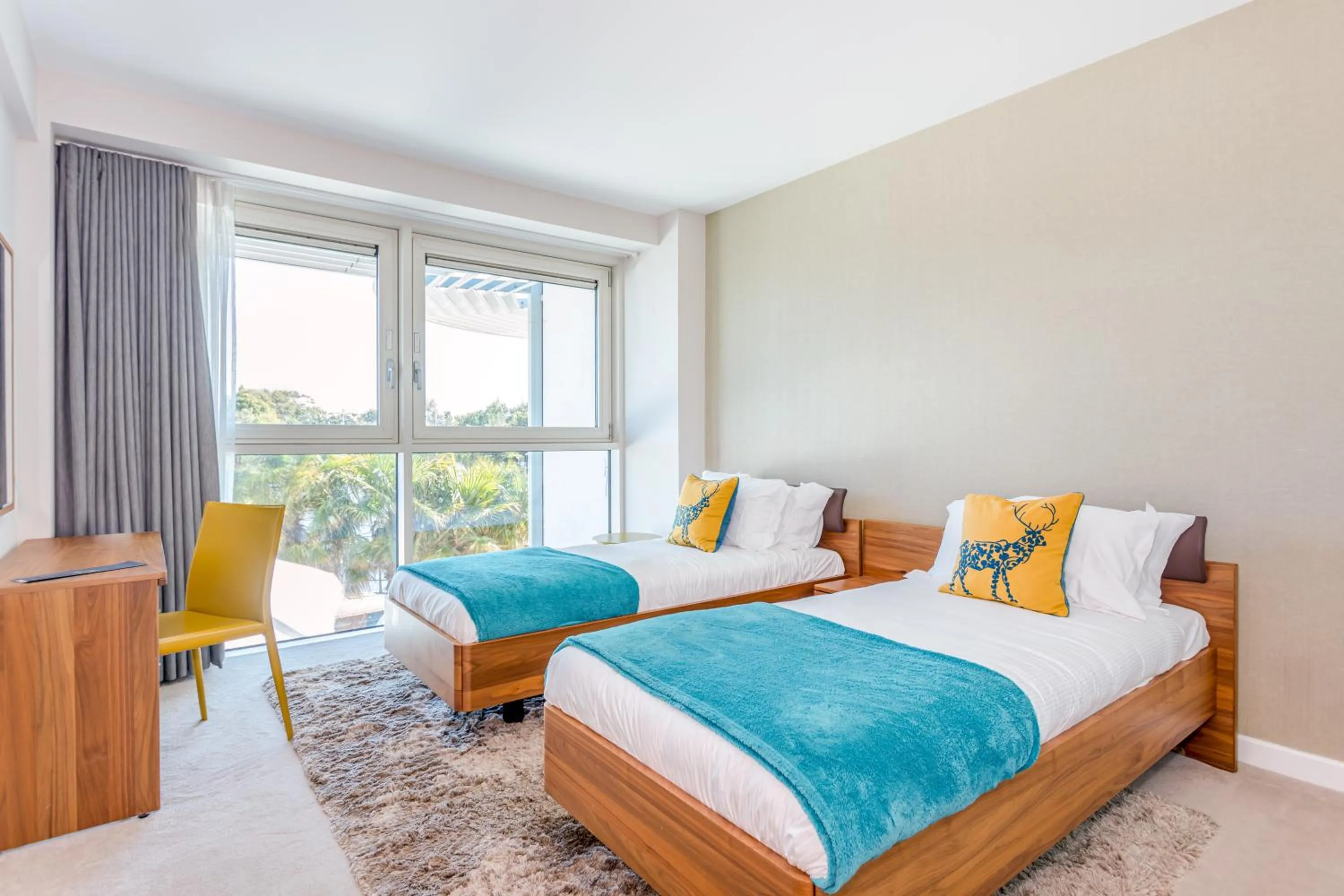 Bed in Captain's Club Hotel & Spa