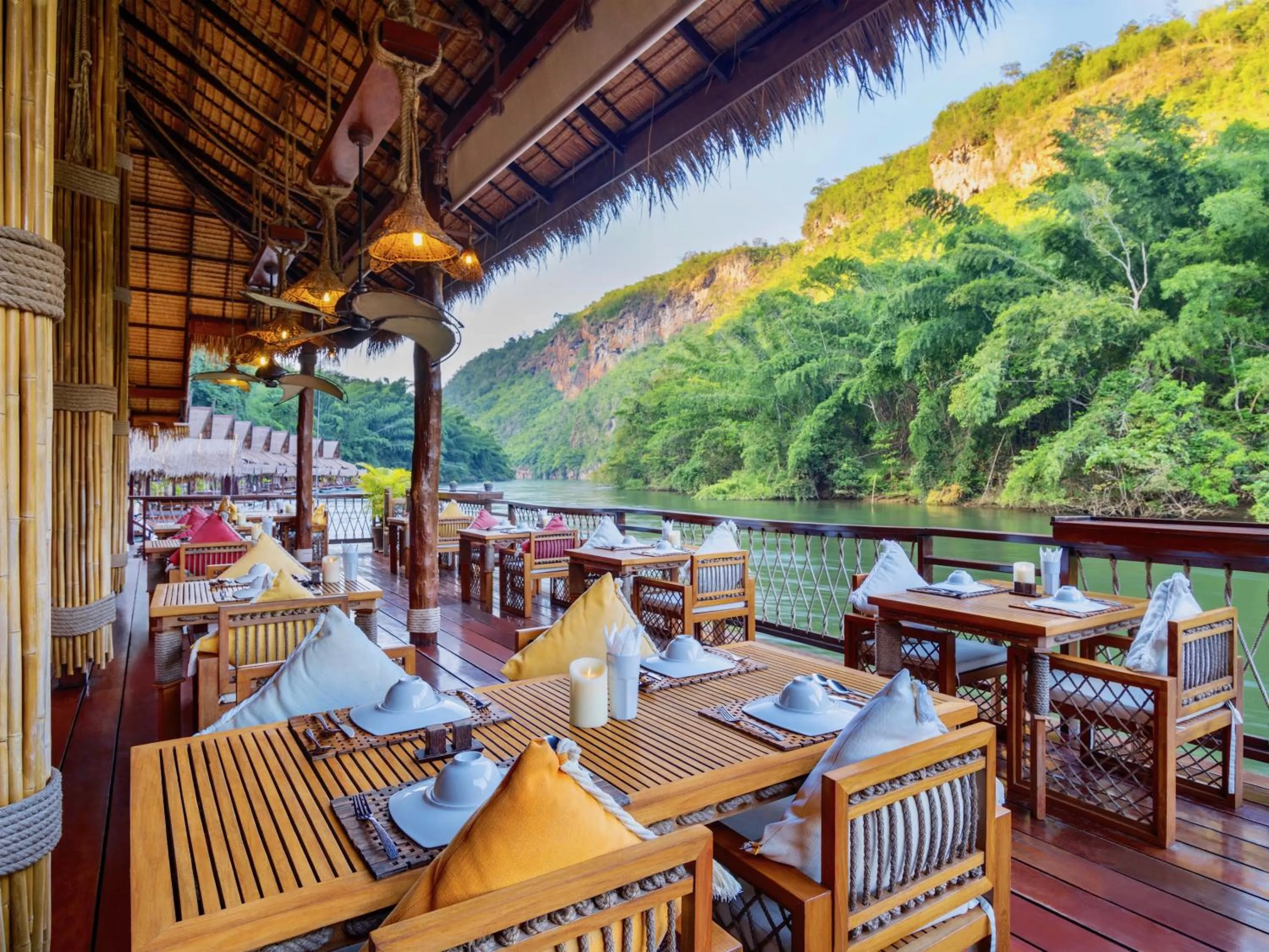 Restaurant/places to eat in The Float House River Kwai