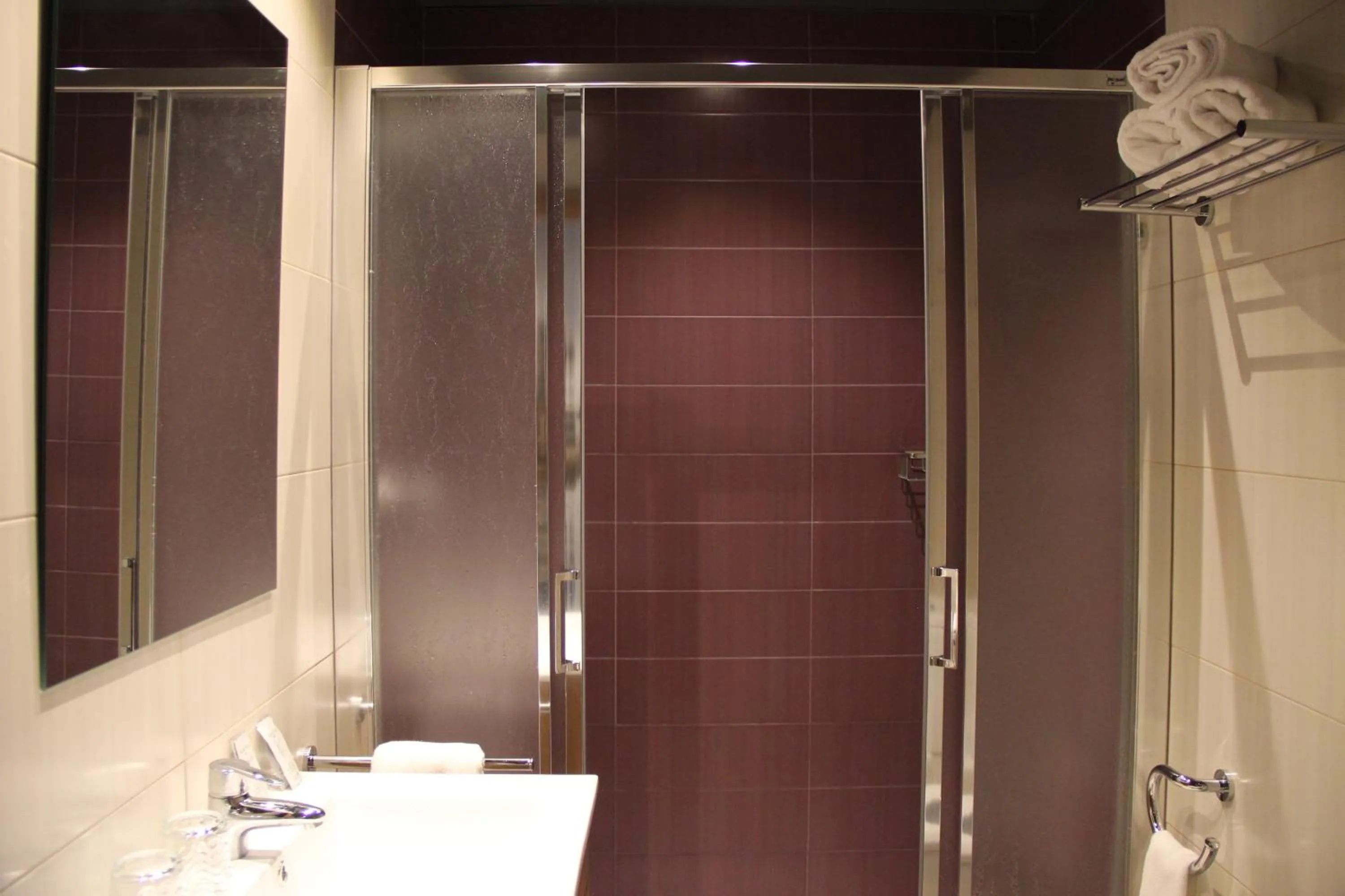 Shower in Hotel Teruel