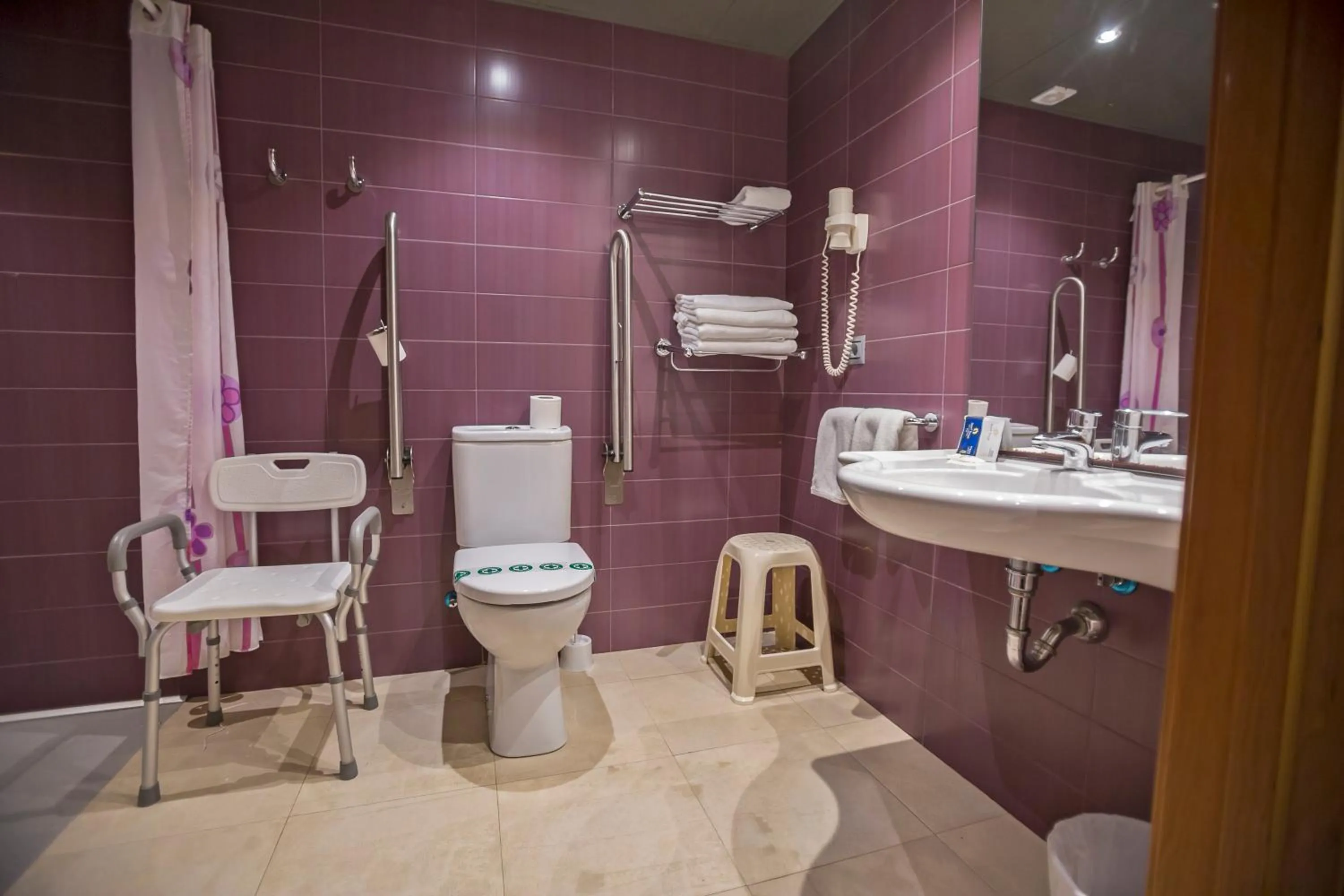 Toilet in Hotel Teruel