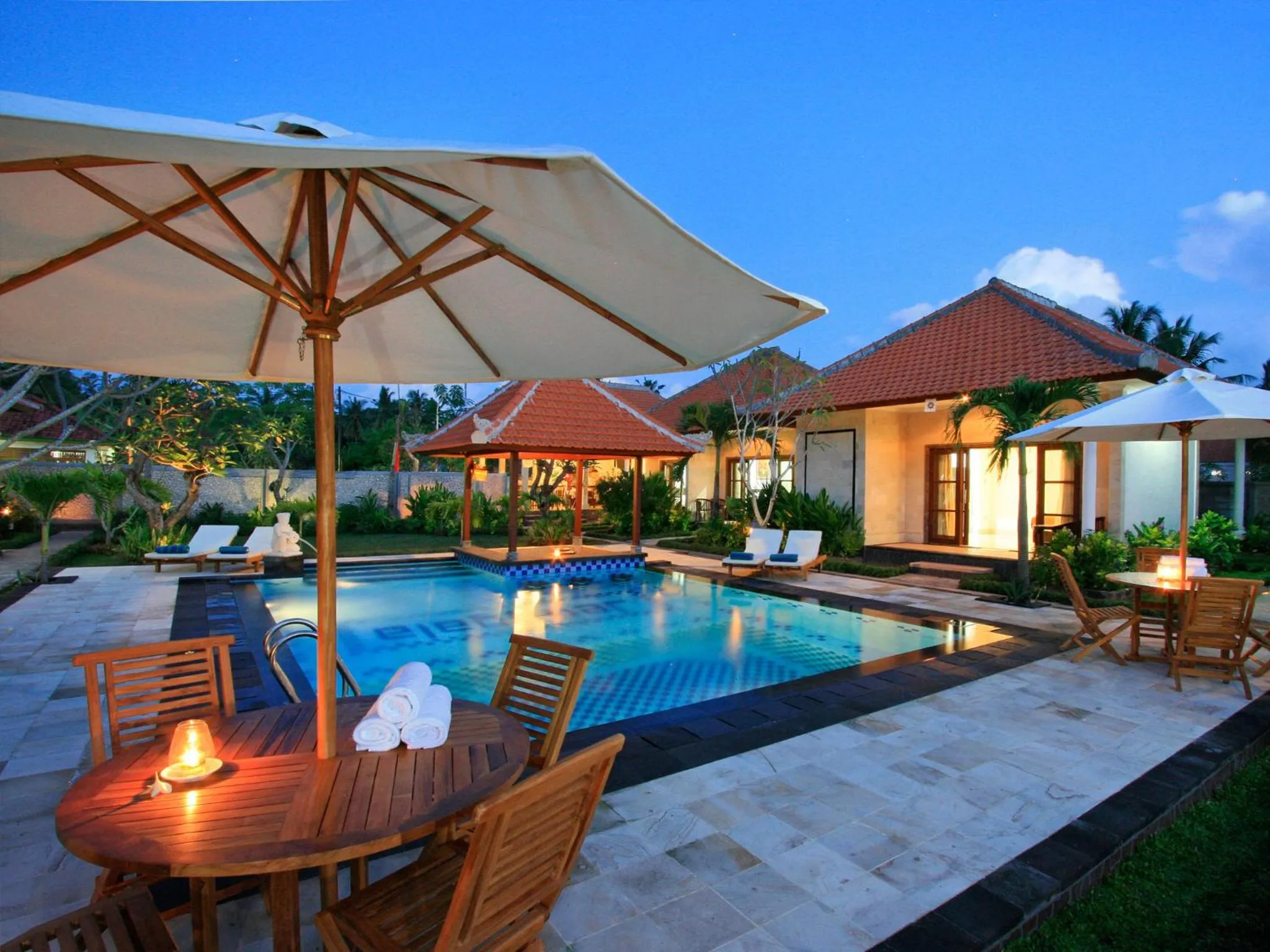 Swimming pool in Pondok Jenggala