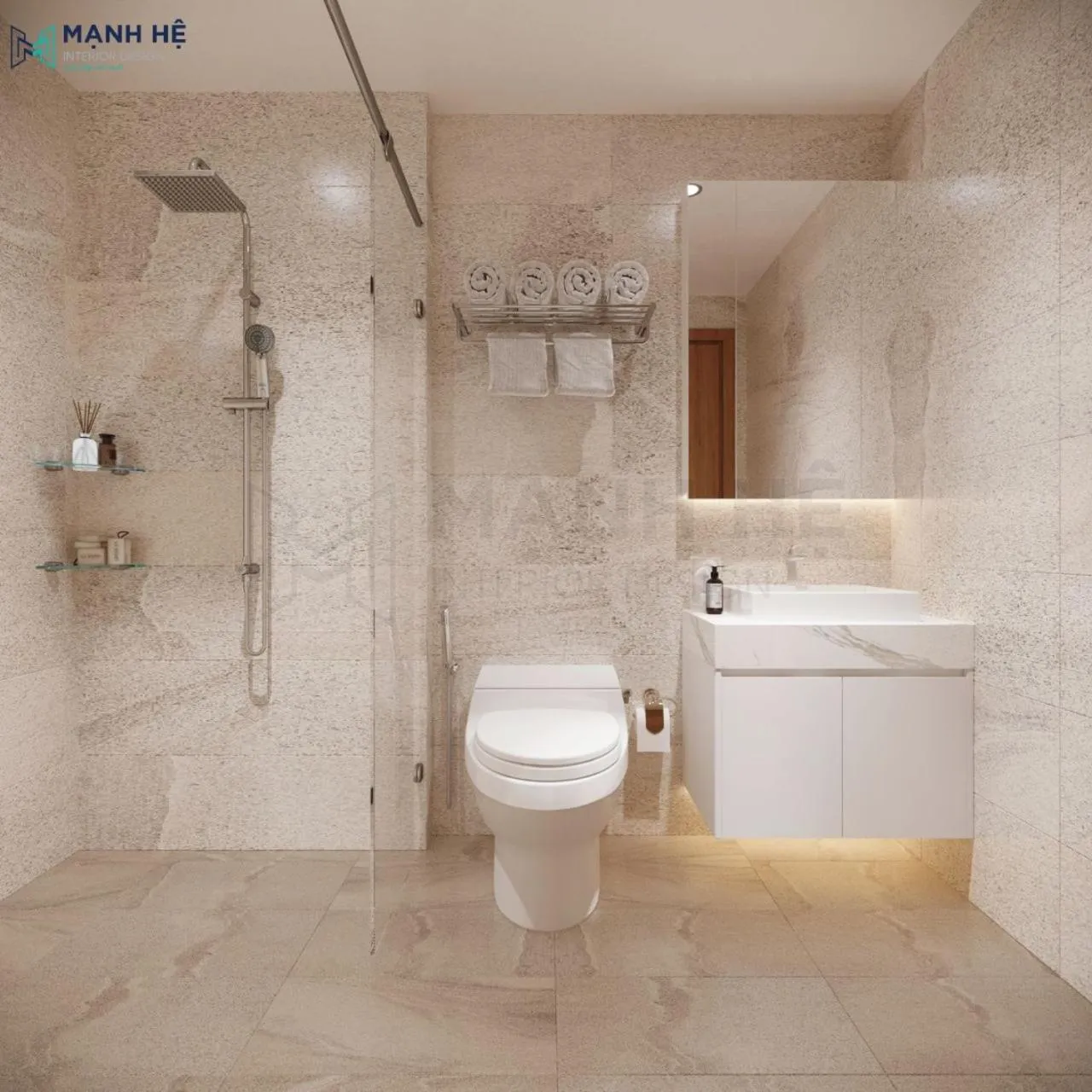 Bathroom in Hanoi Discovery Old Quarter Hotel