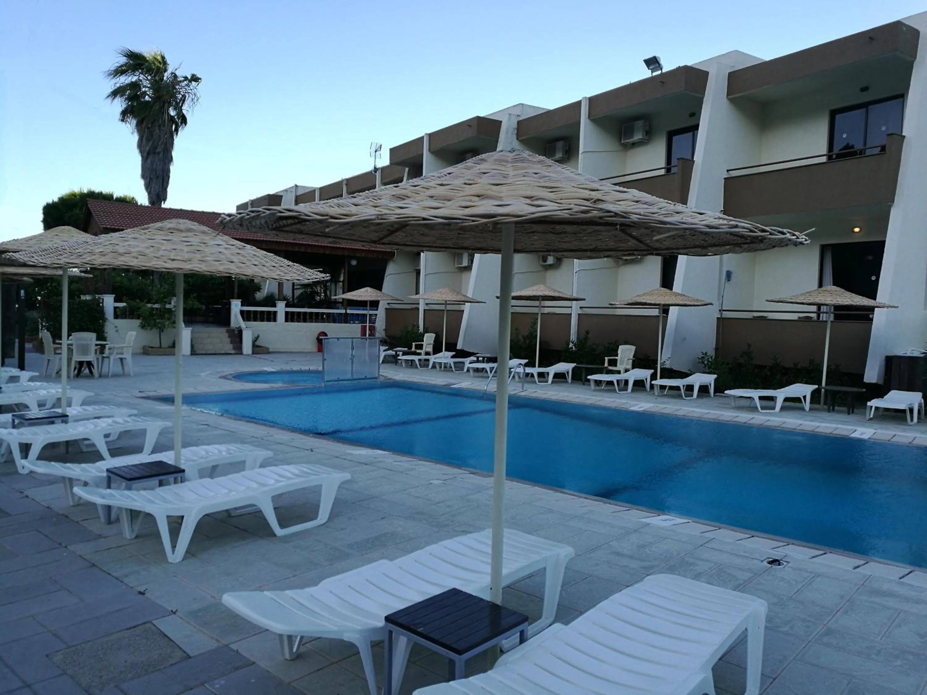 Swimming pool in Golden days