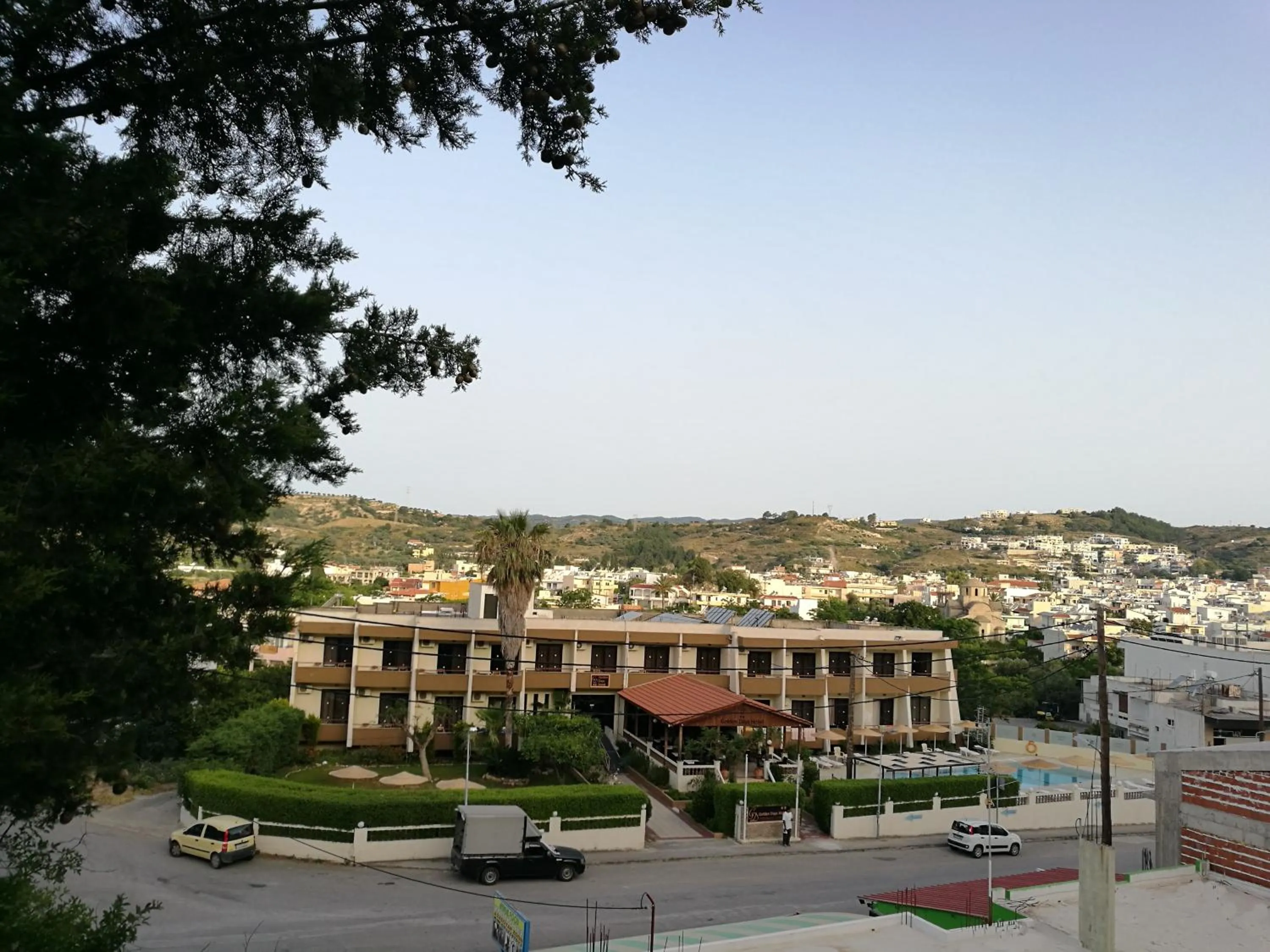 Bird's eye view in Golden days