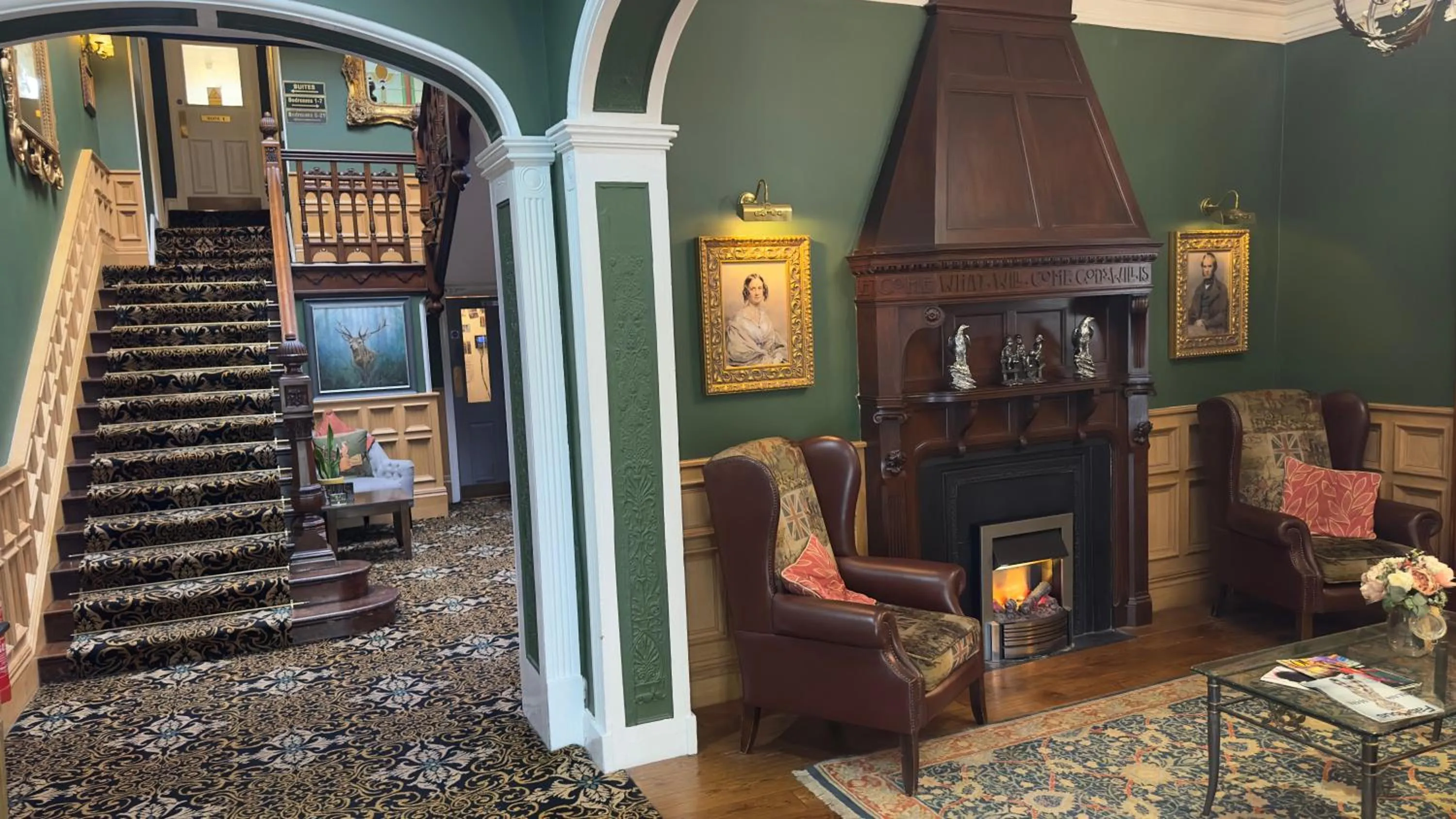 Seating area in Stone House Hotel ‘A Bespoke Hotel’