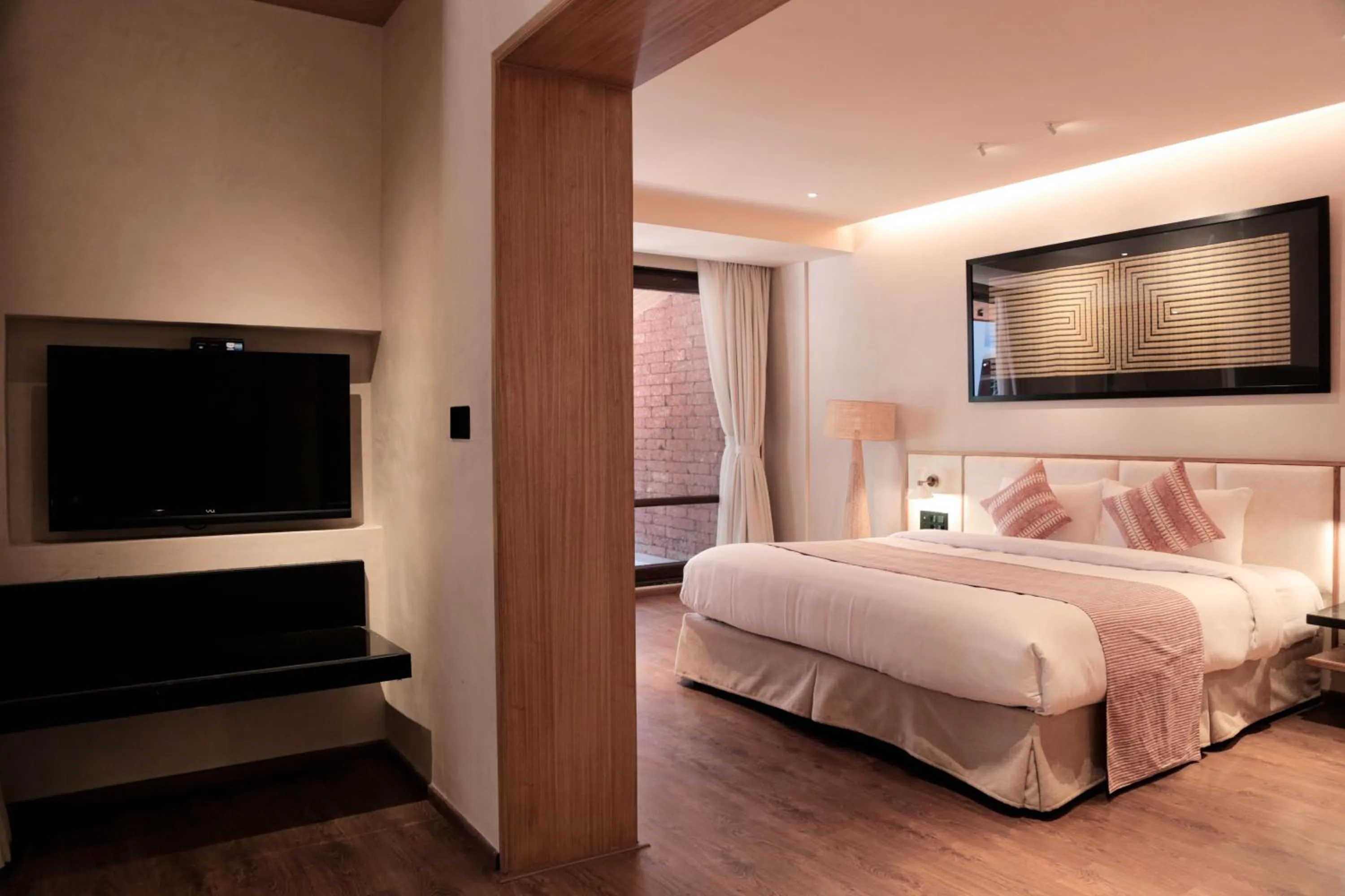 Photo of the whole room, Bed in Brightland Resort & Spa