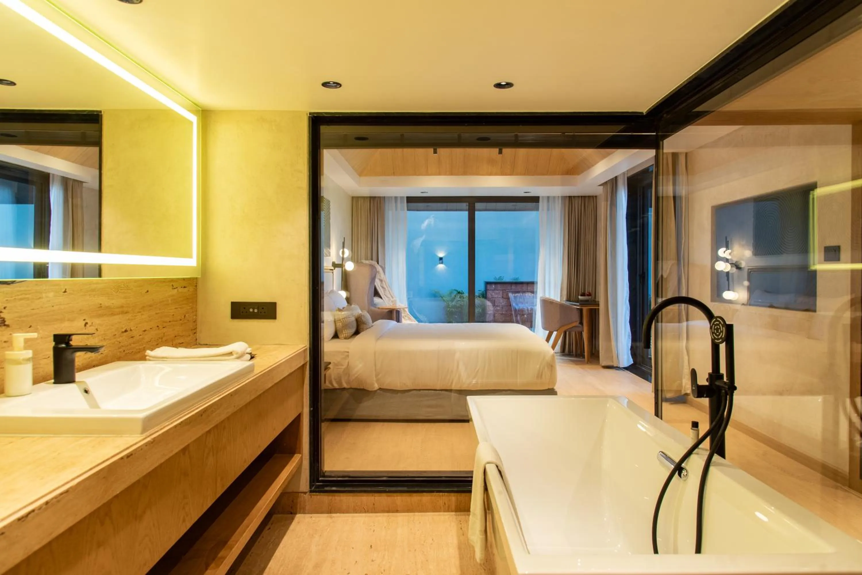 Bedroom, Bed in Brightland Resort & Spa