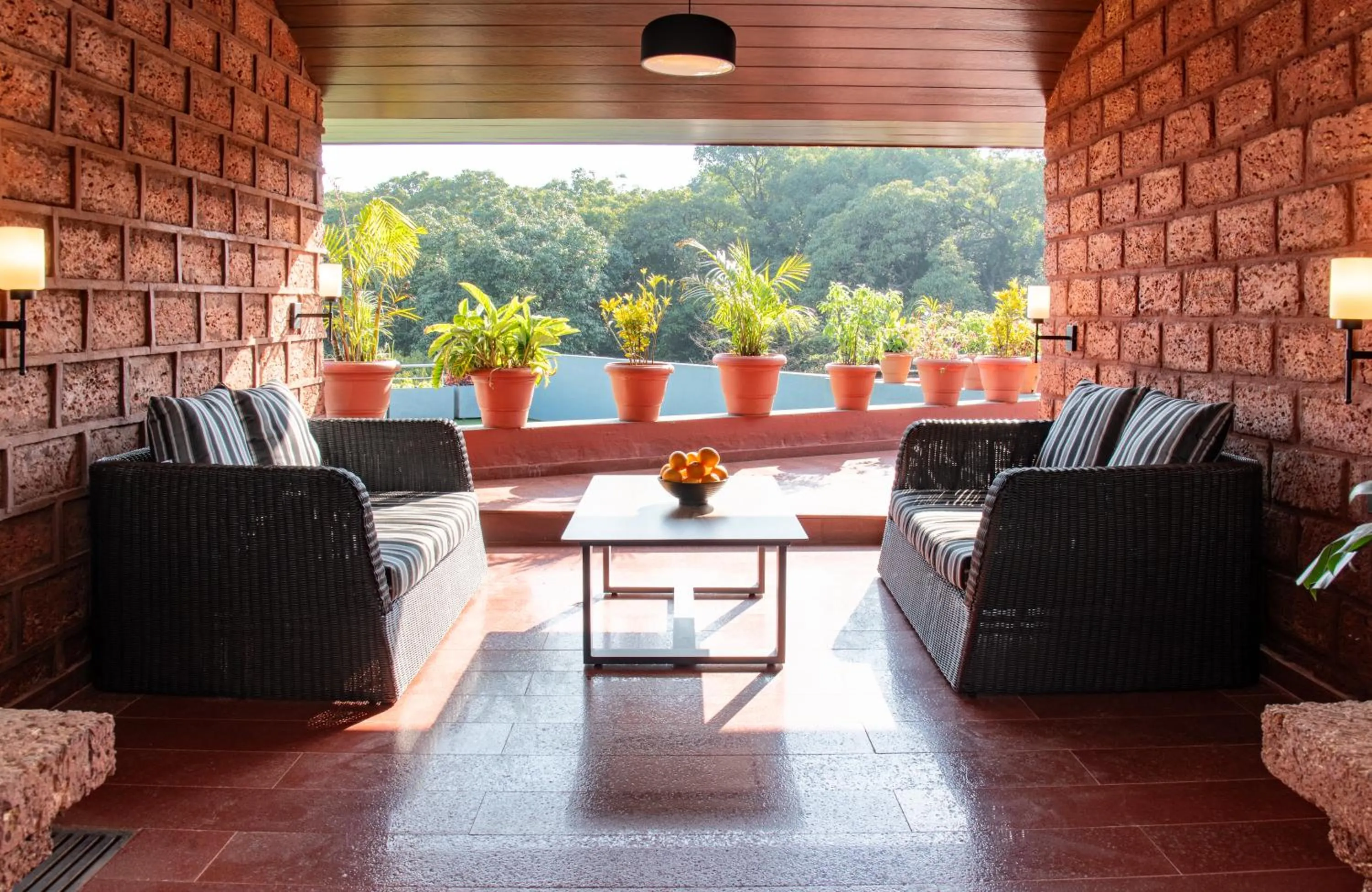 Seating area in Brightland Resort & Spa