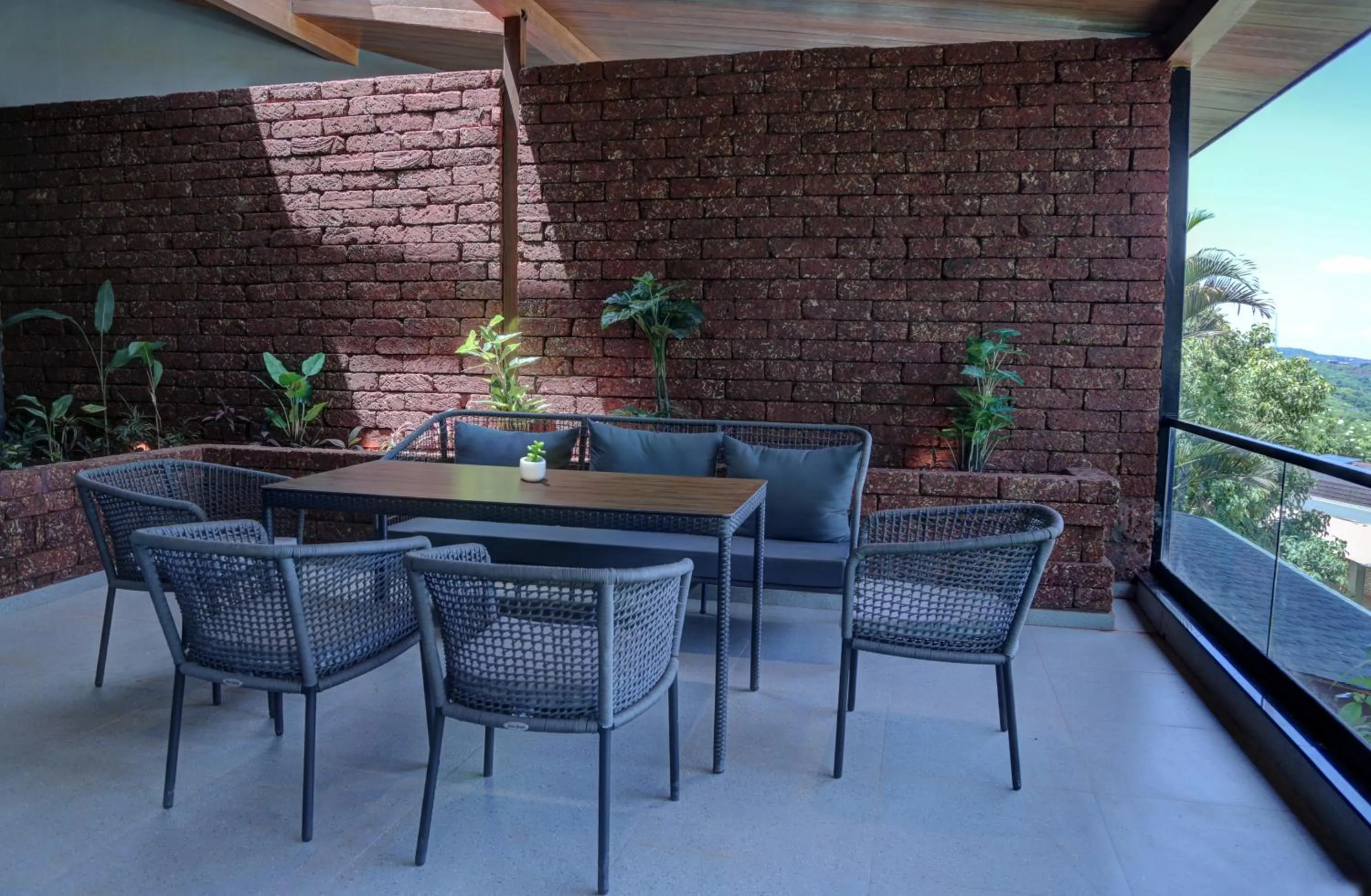 Balcony/Terrace in Brightland Resort & Spa