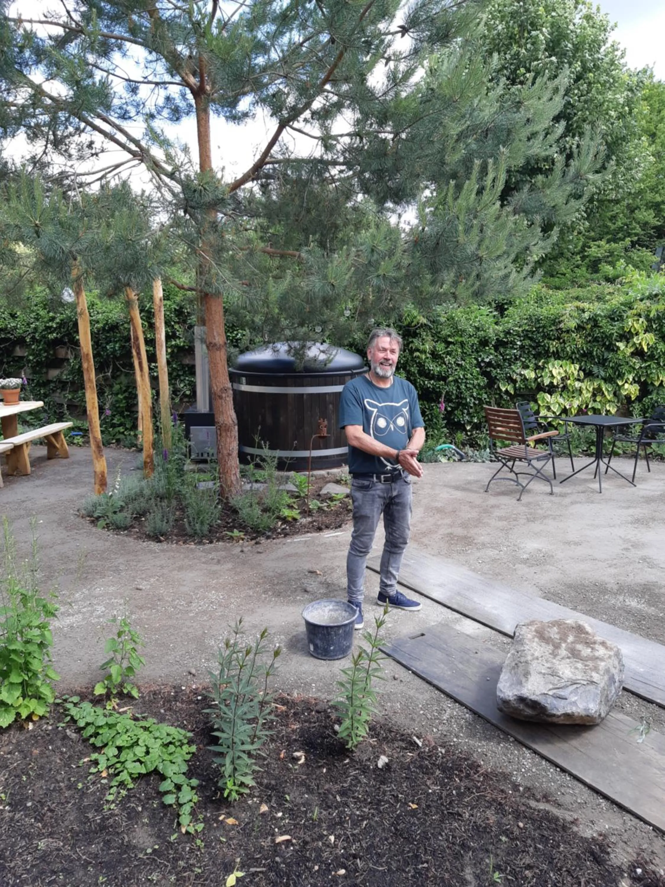 Garden in B&B Perron 22