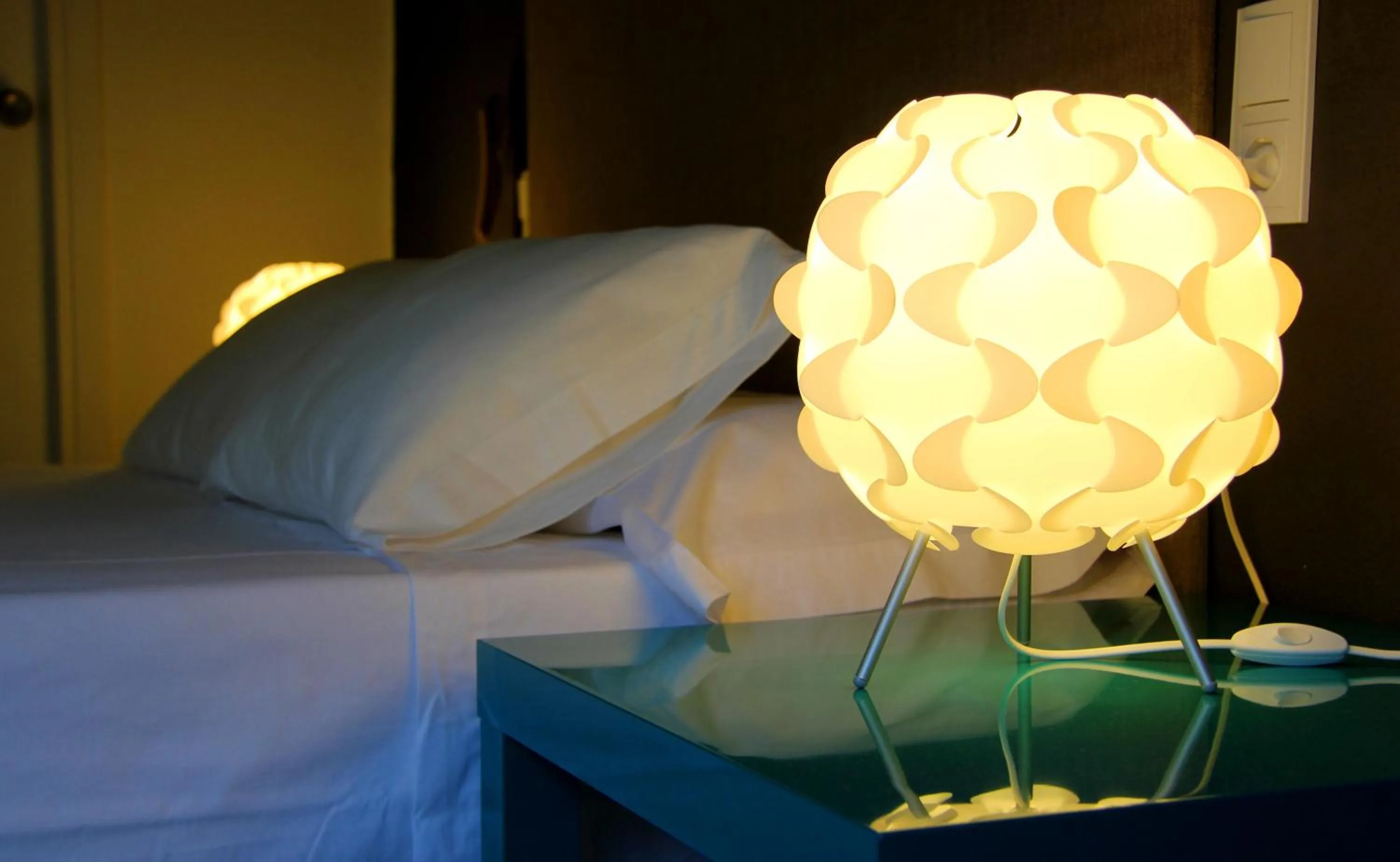 Bed in Hotel Bosquemar