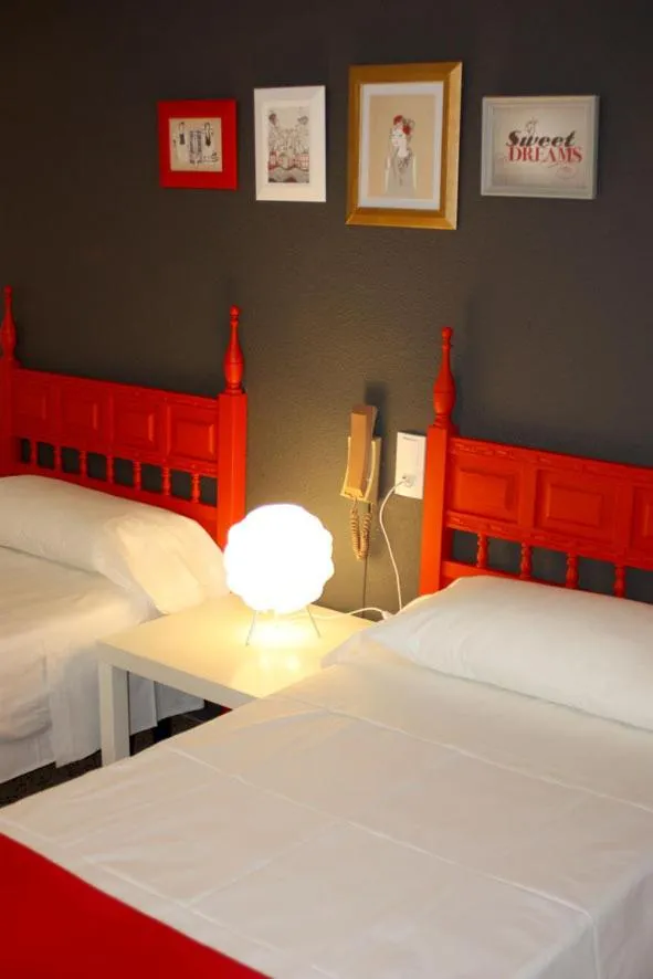 Bed in Hotel Bosquemar