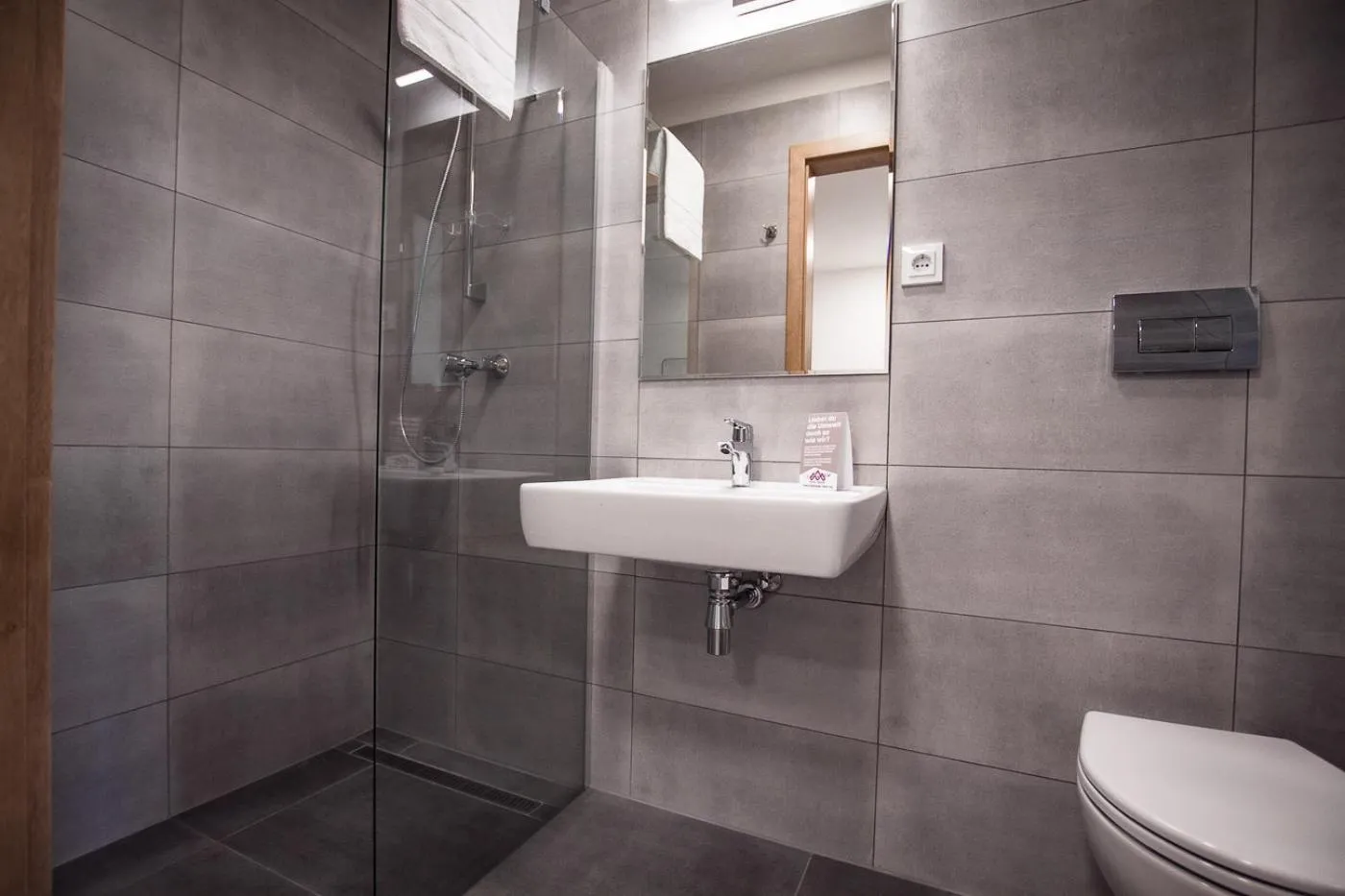 Bathroom in Alpine Hotel