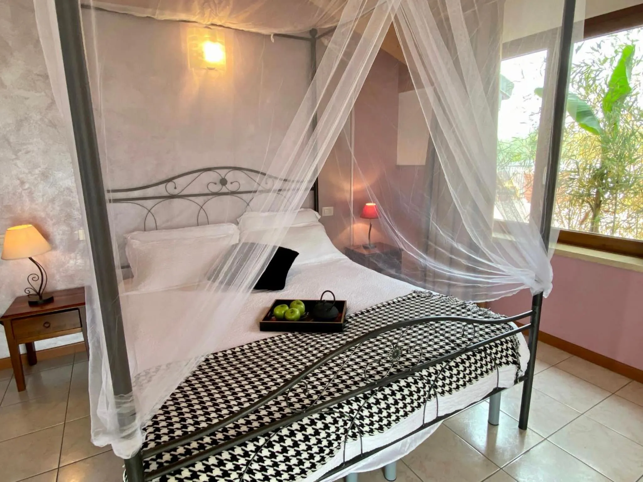 Bed in Ferretti Residence Garda Palace