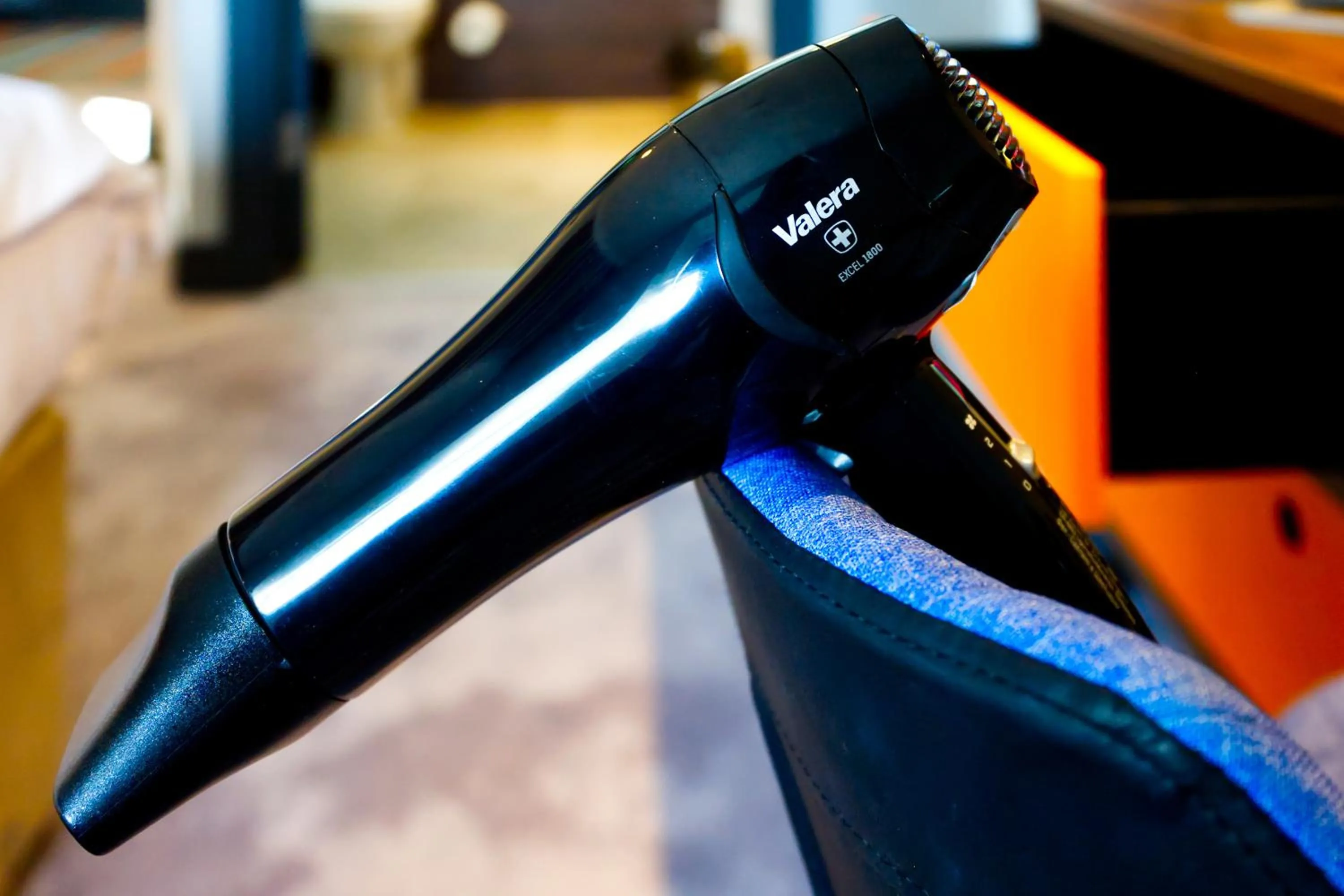 hair dryier in Village Hotel Swansea