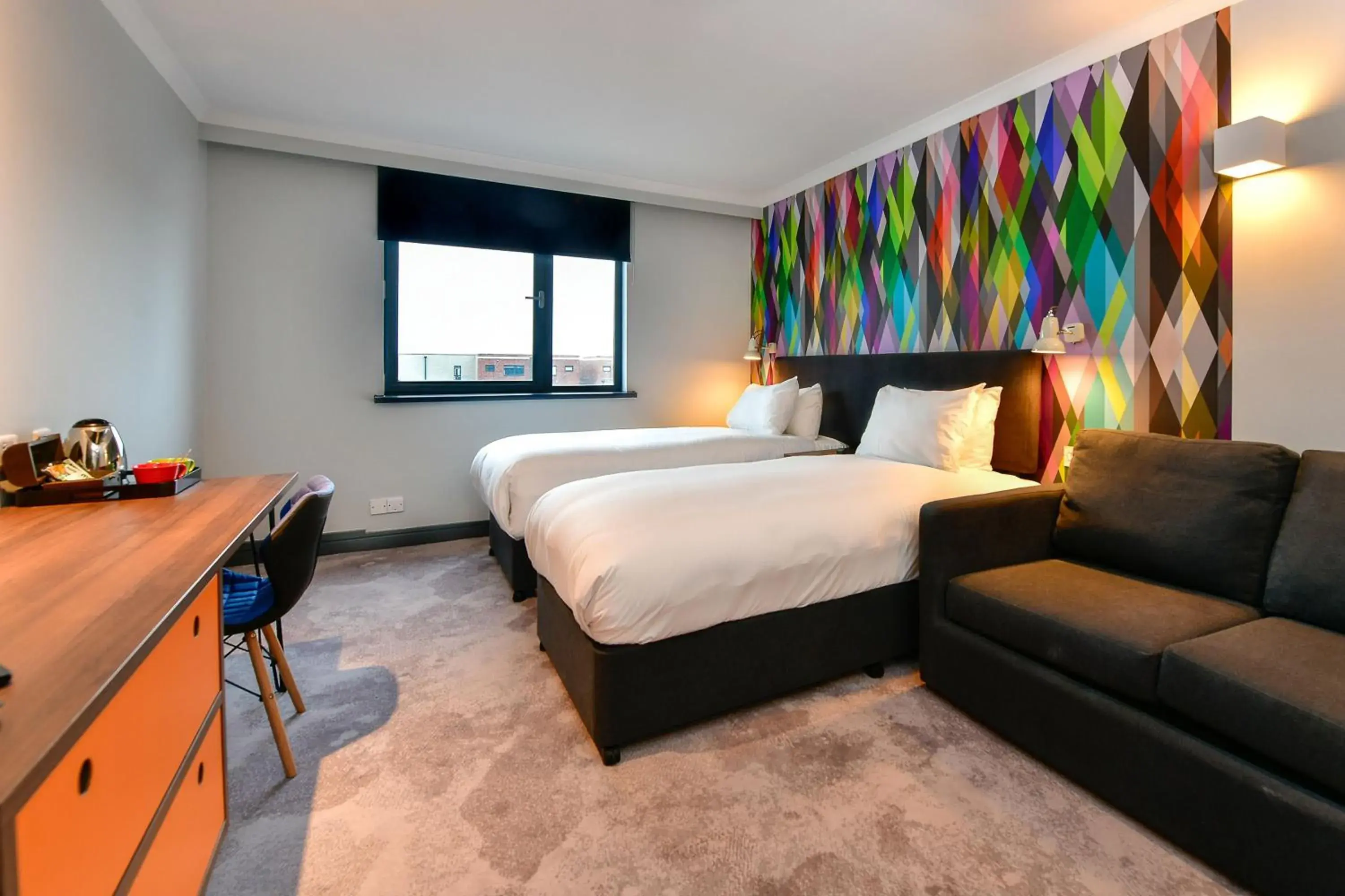 Twin Room in Village Hotel Swansea Twin Room in Village Hotel Swansea