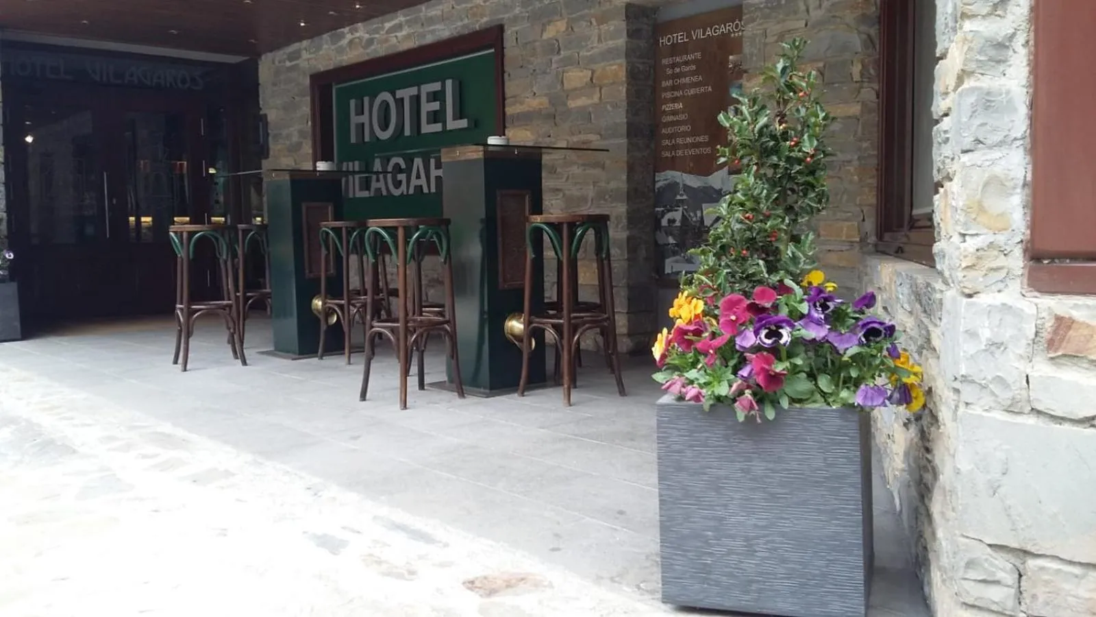 Property logo or sign in Hotel Vilagaros