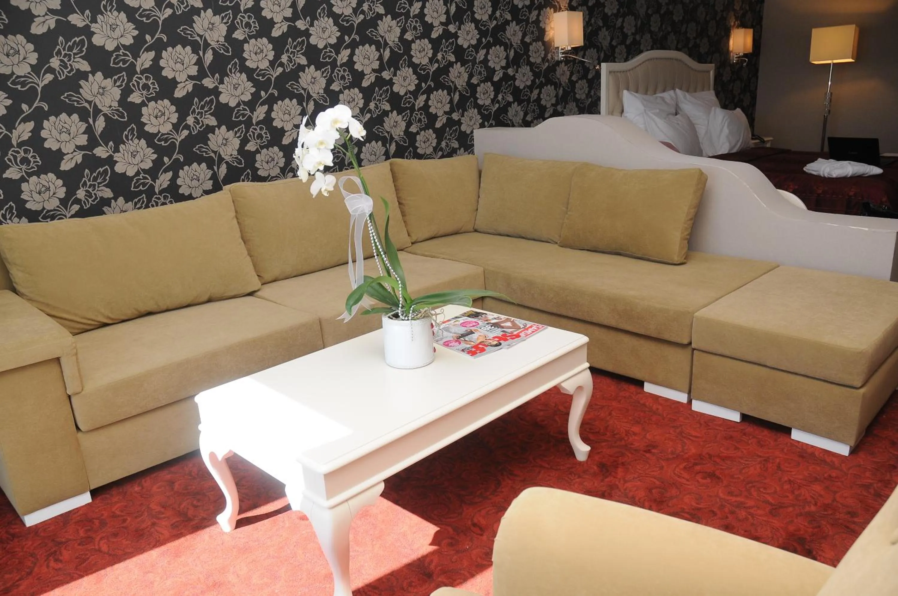 Seating area in Paradise Island Hotel