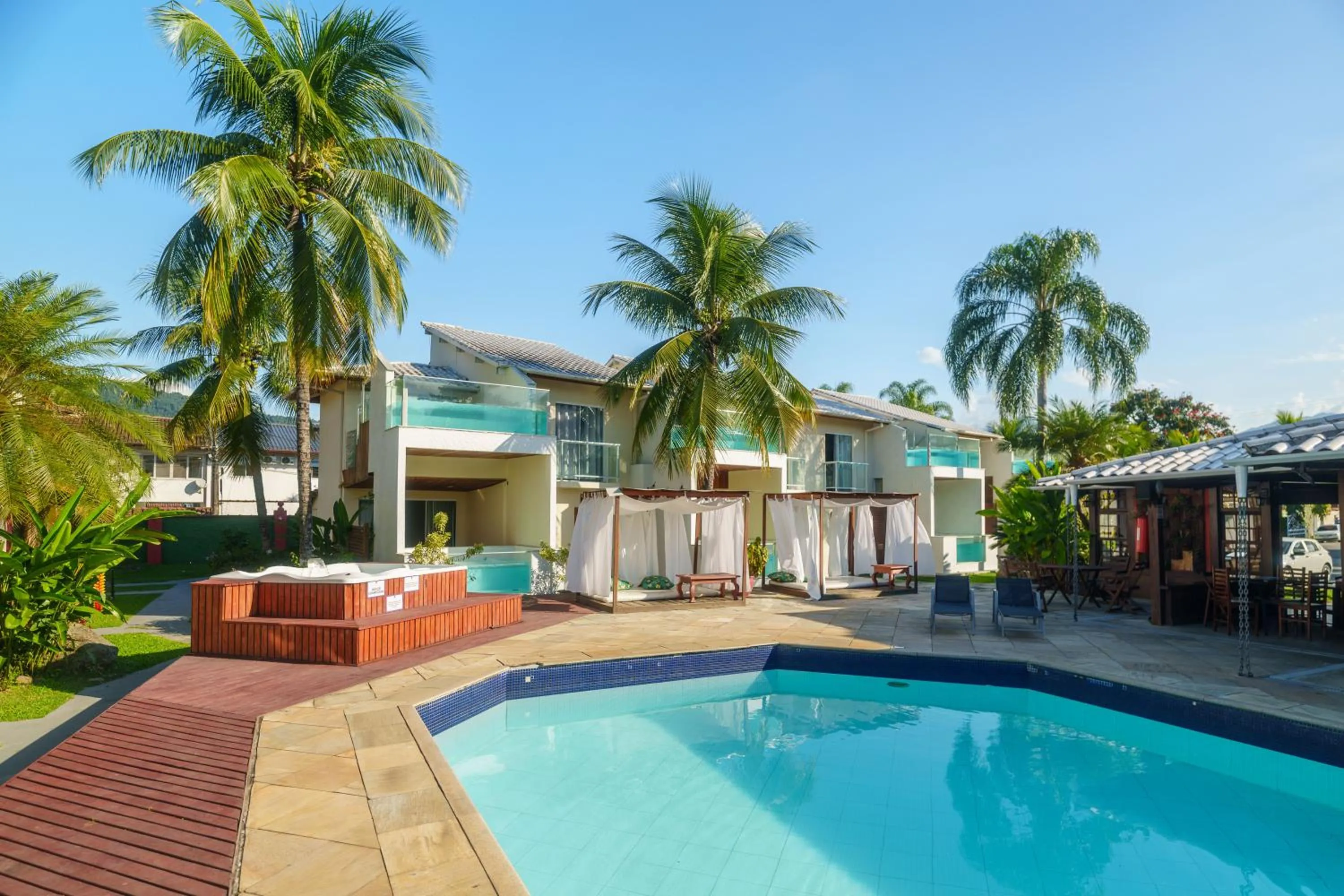 Swimming pool in Pousada Villa del Sol
