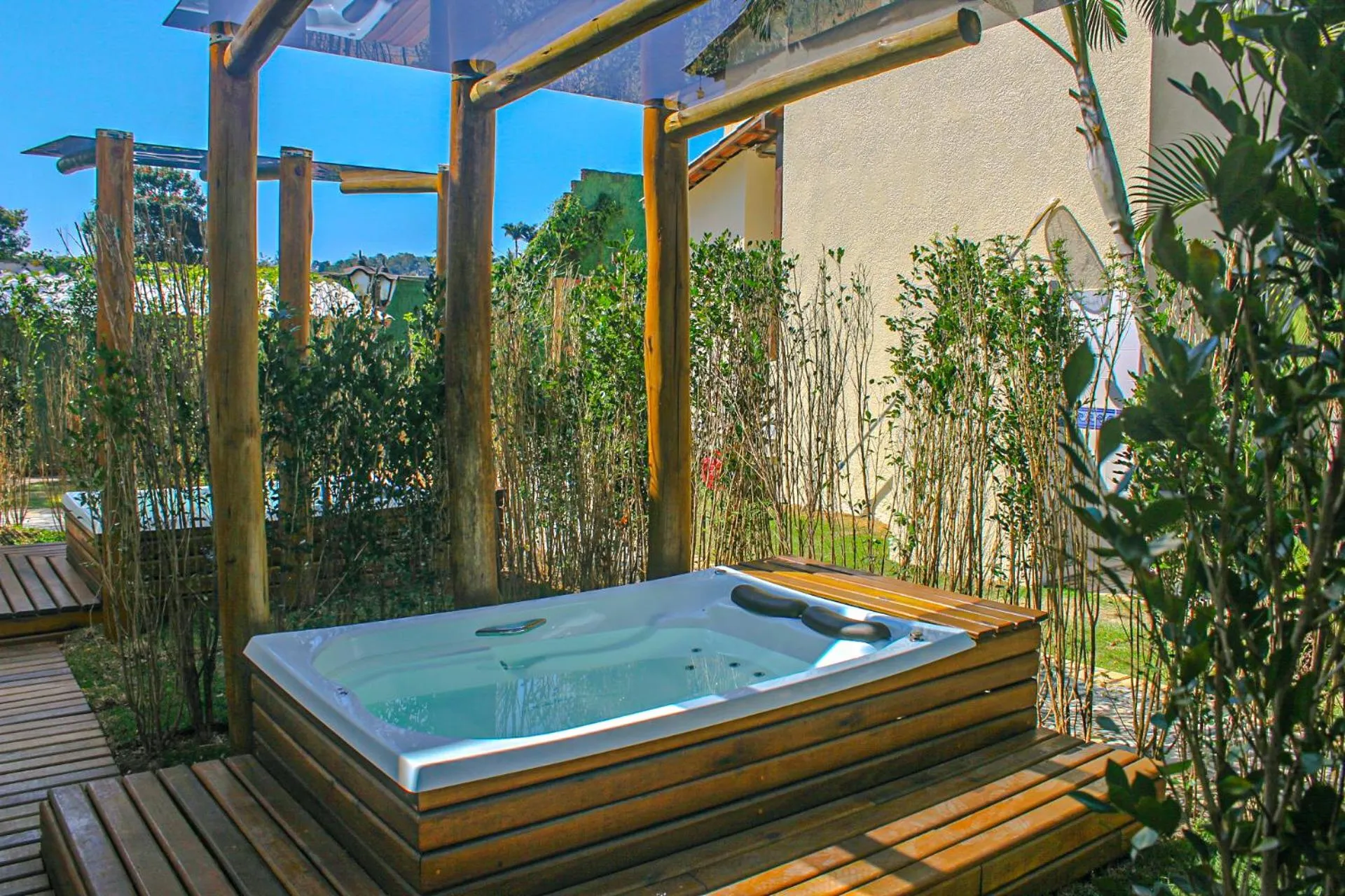 Garden in Pousada Villa del Sol