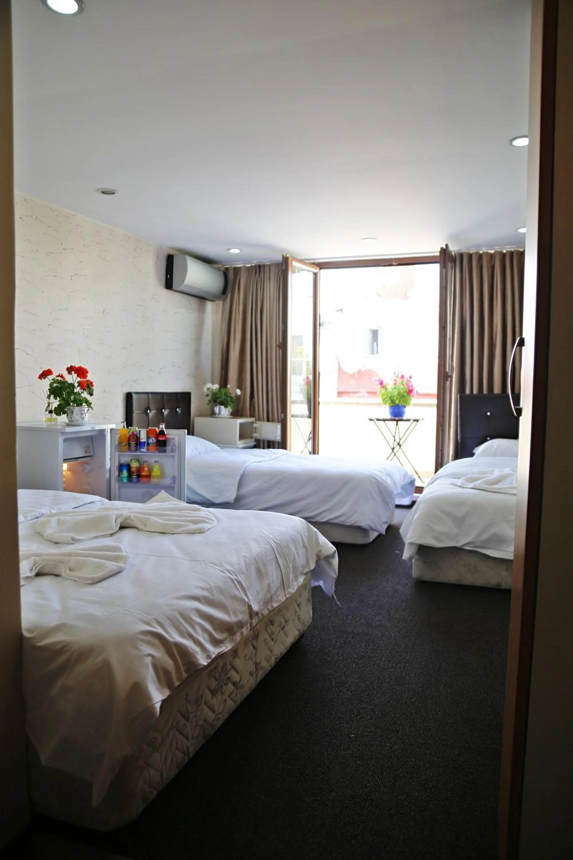 Bed in holiday family apart