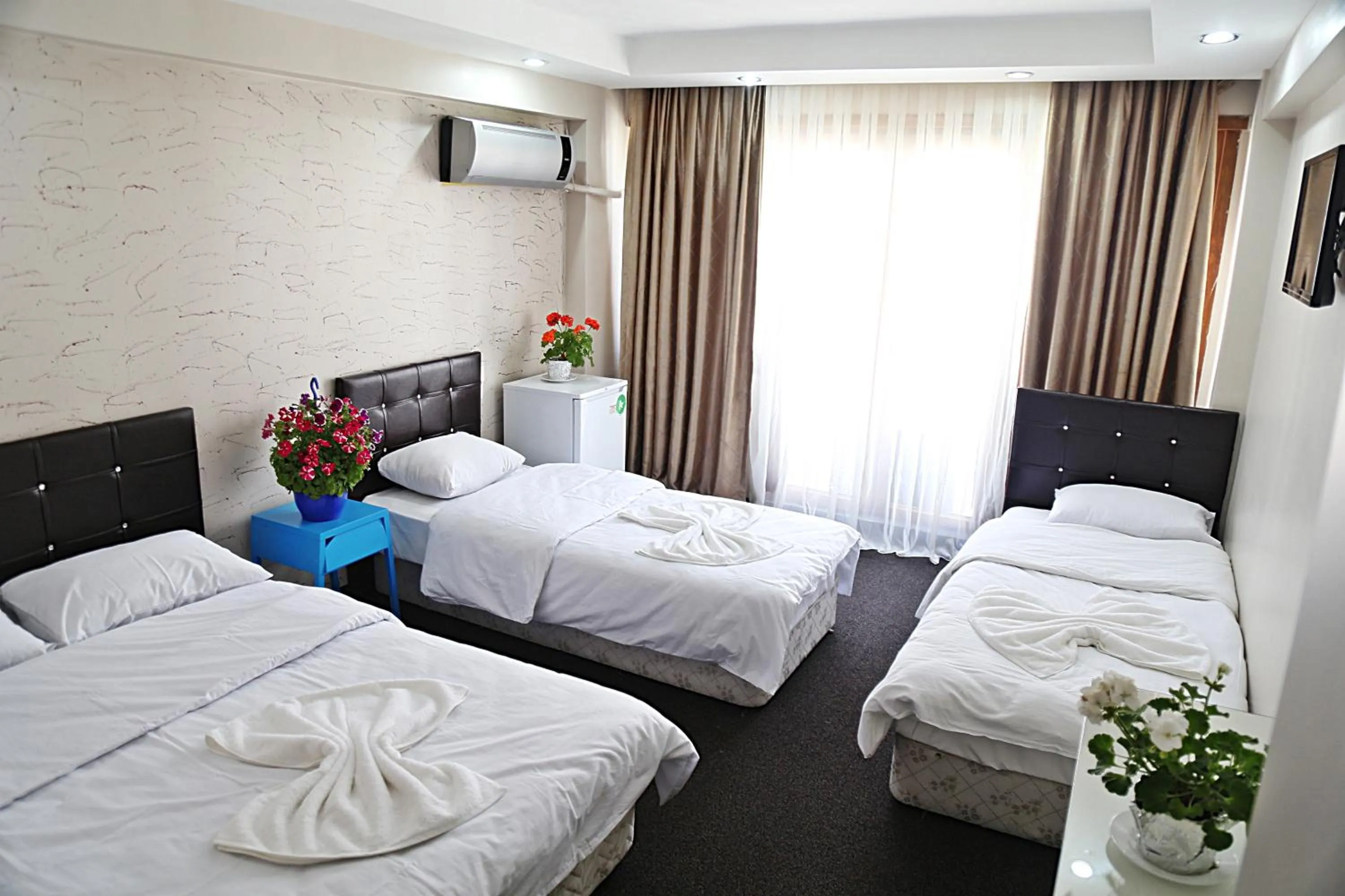 Bed in holiday family apart