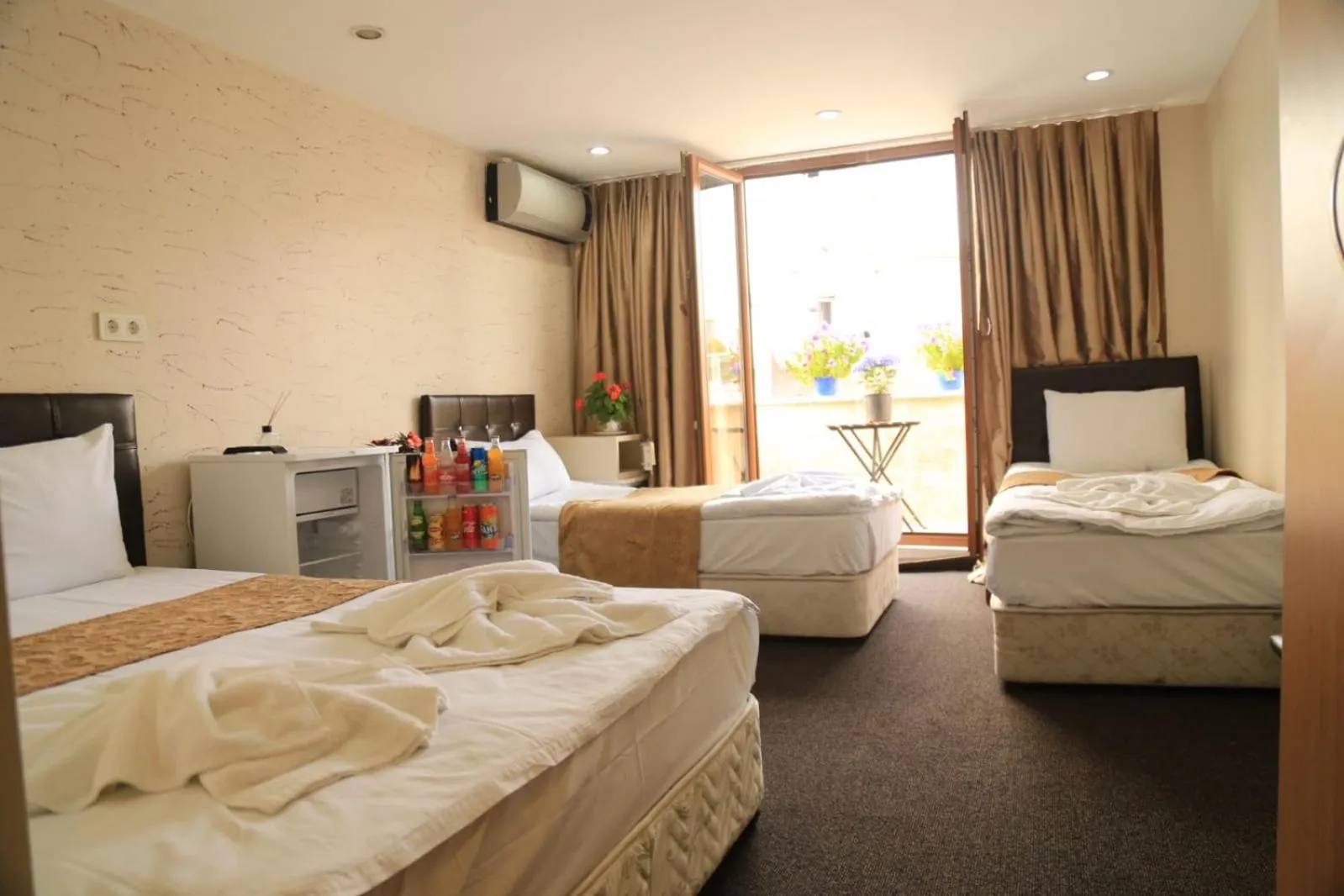 Bed in holiday family apart