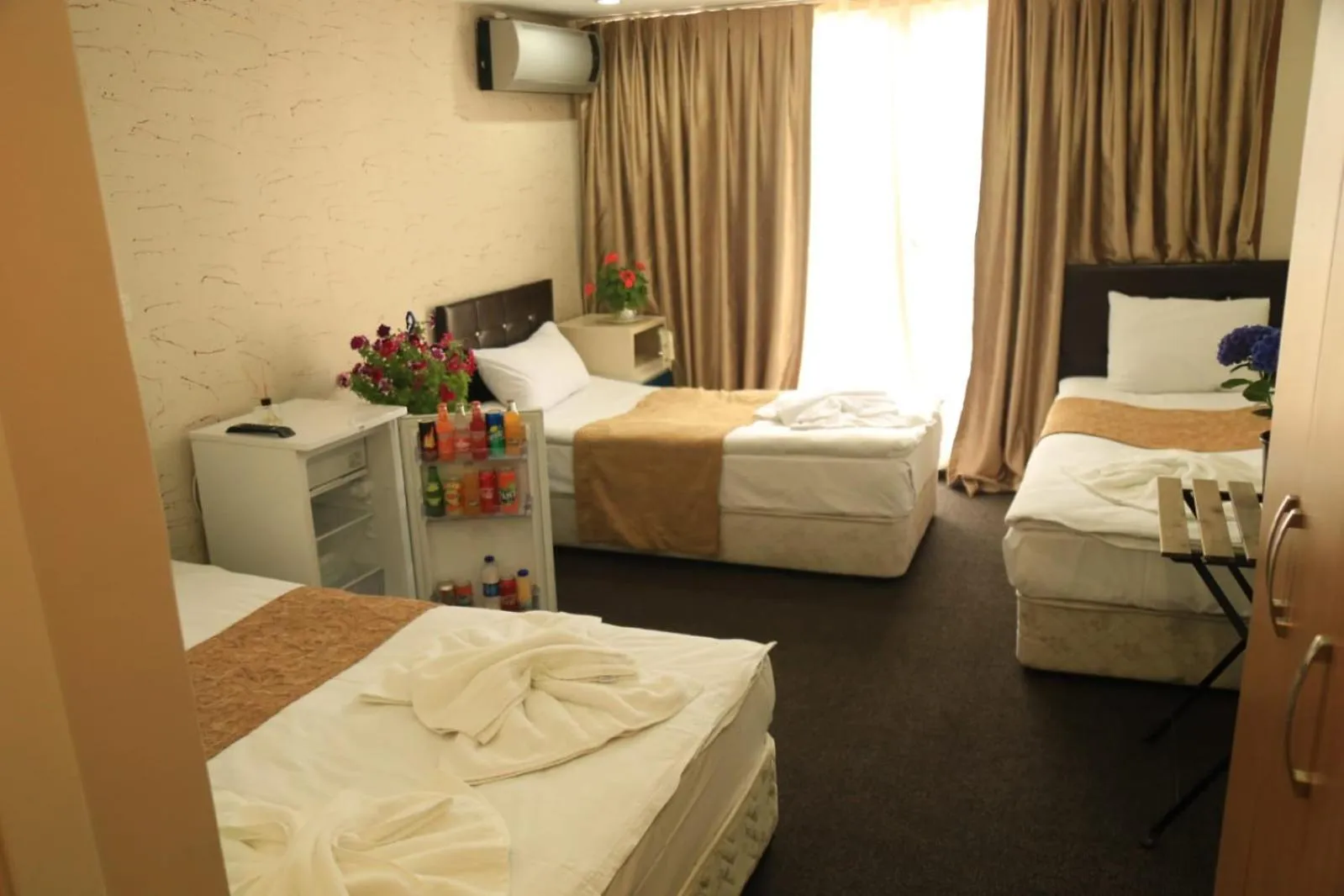 Bed in holiday family apart