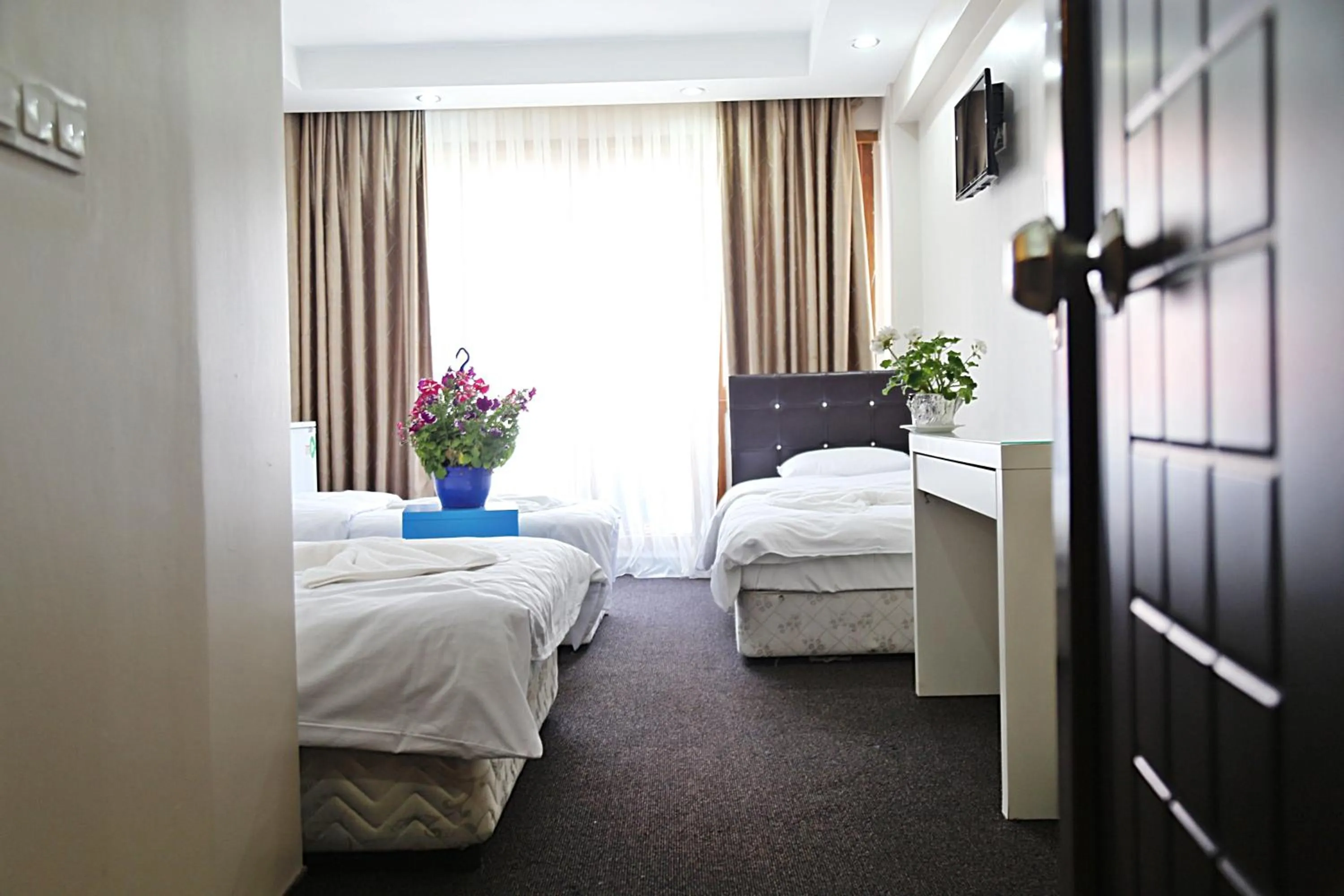 Bed in holiday family apart