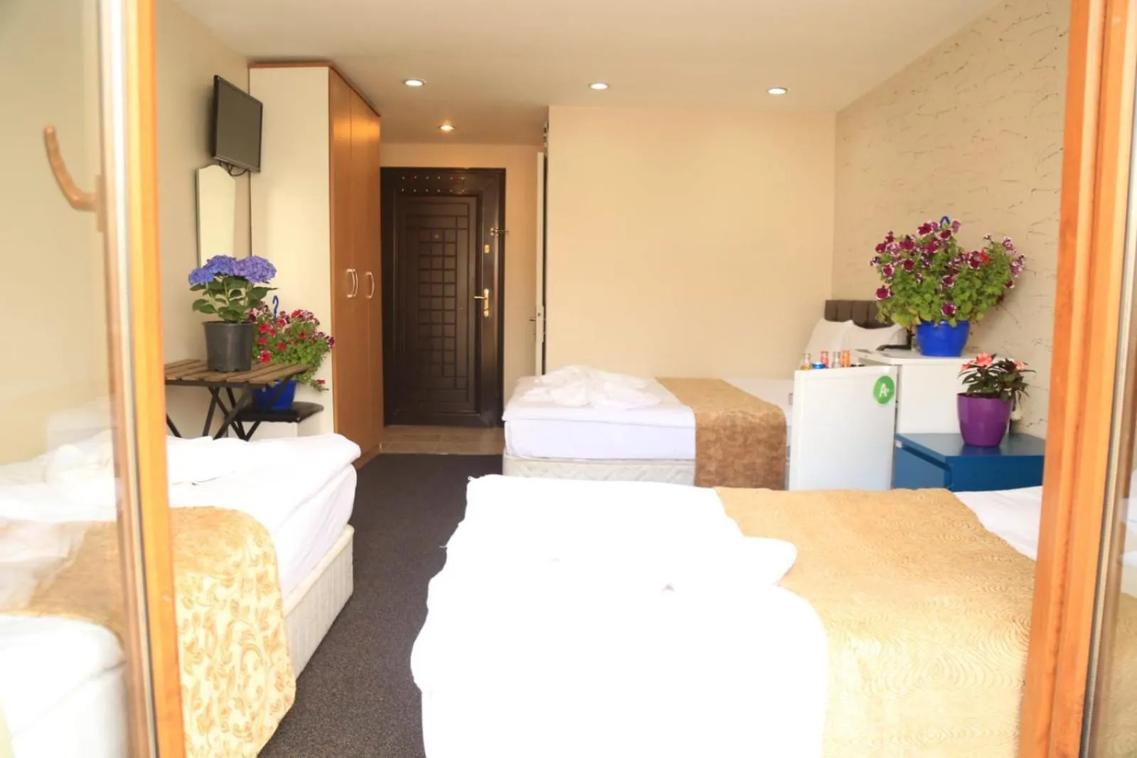 Bed in holiday family apart