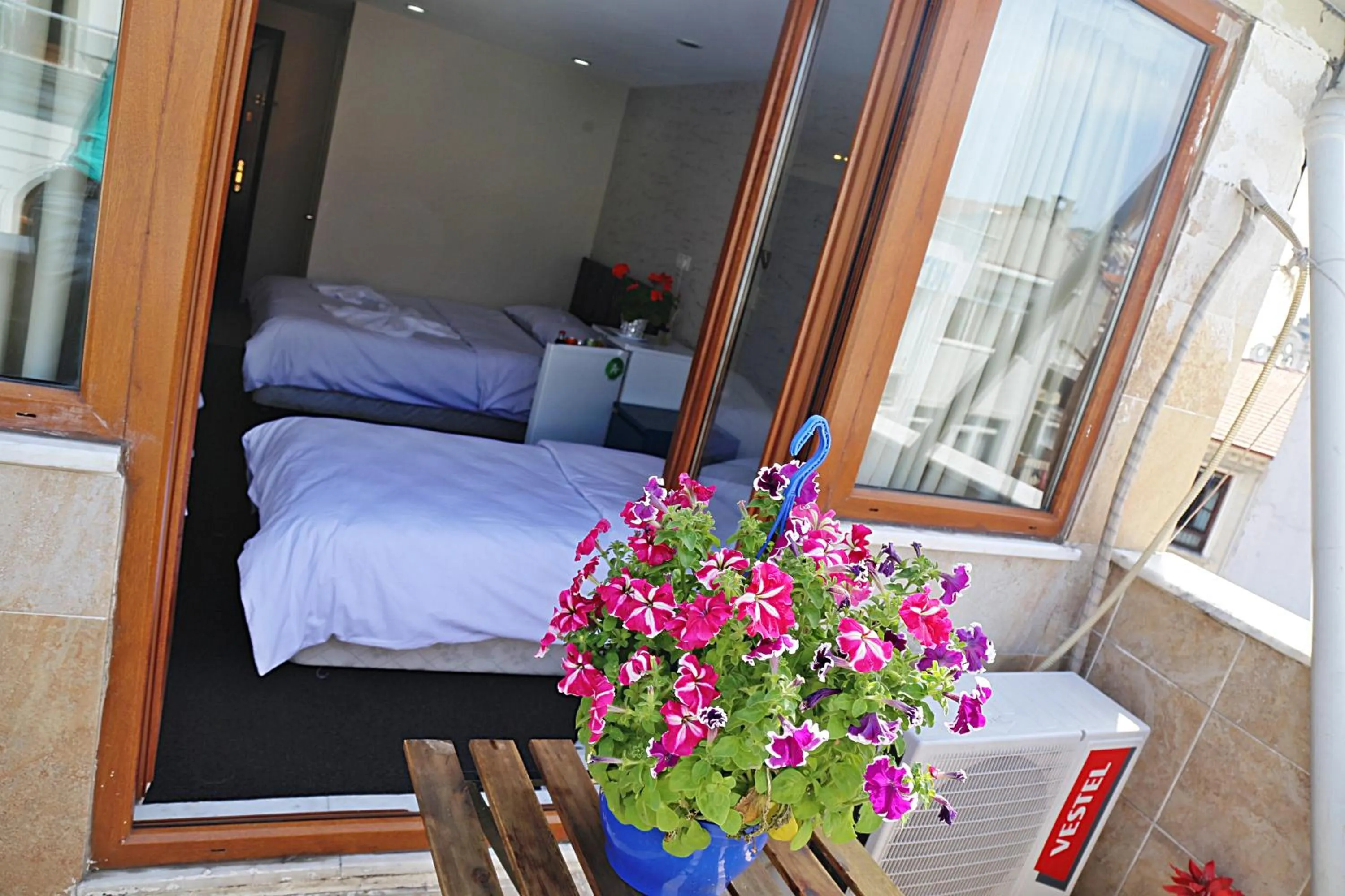 Bed in holiday family apart