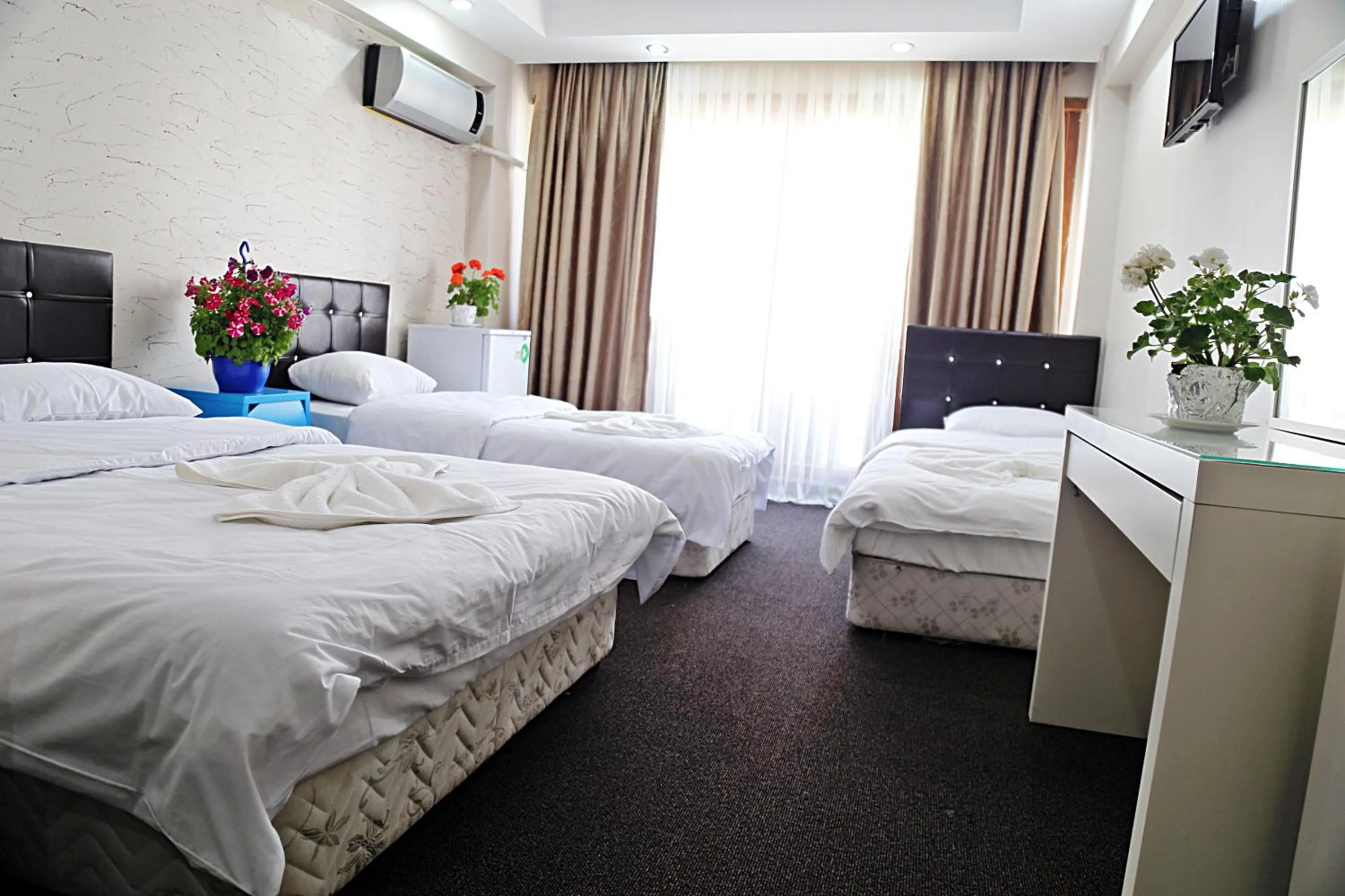 Bed in holiday family apart