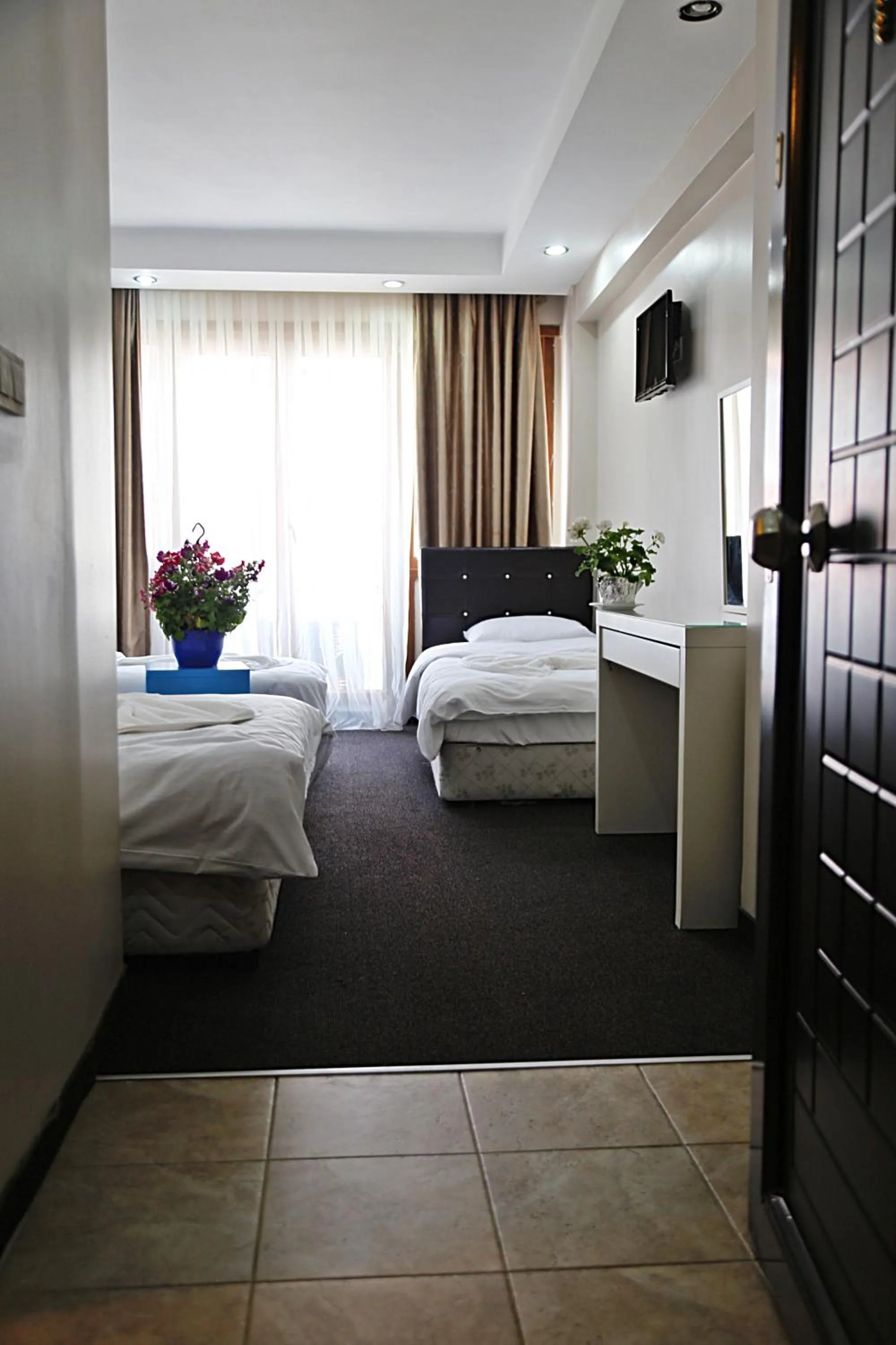 Bed in holiday family apart