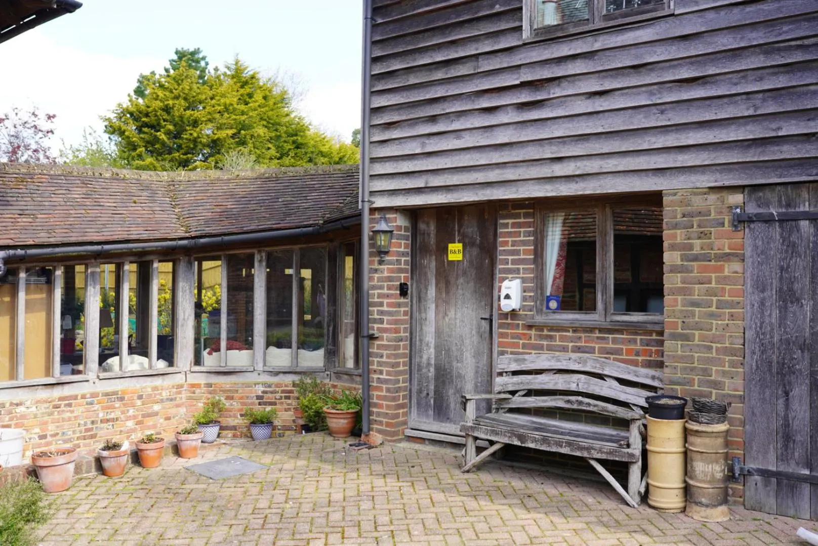 Property building in Finchden Barn